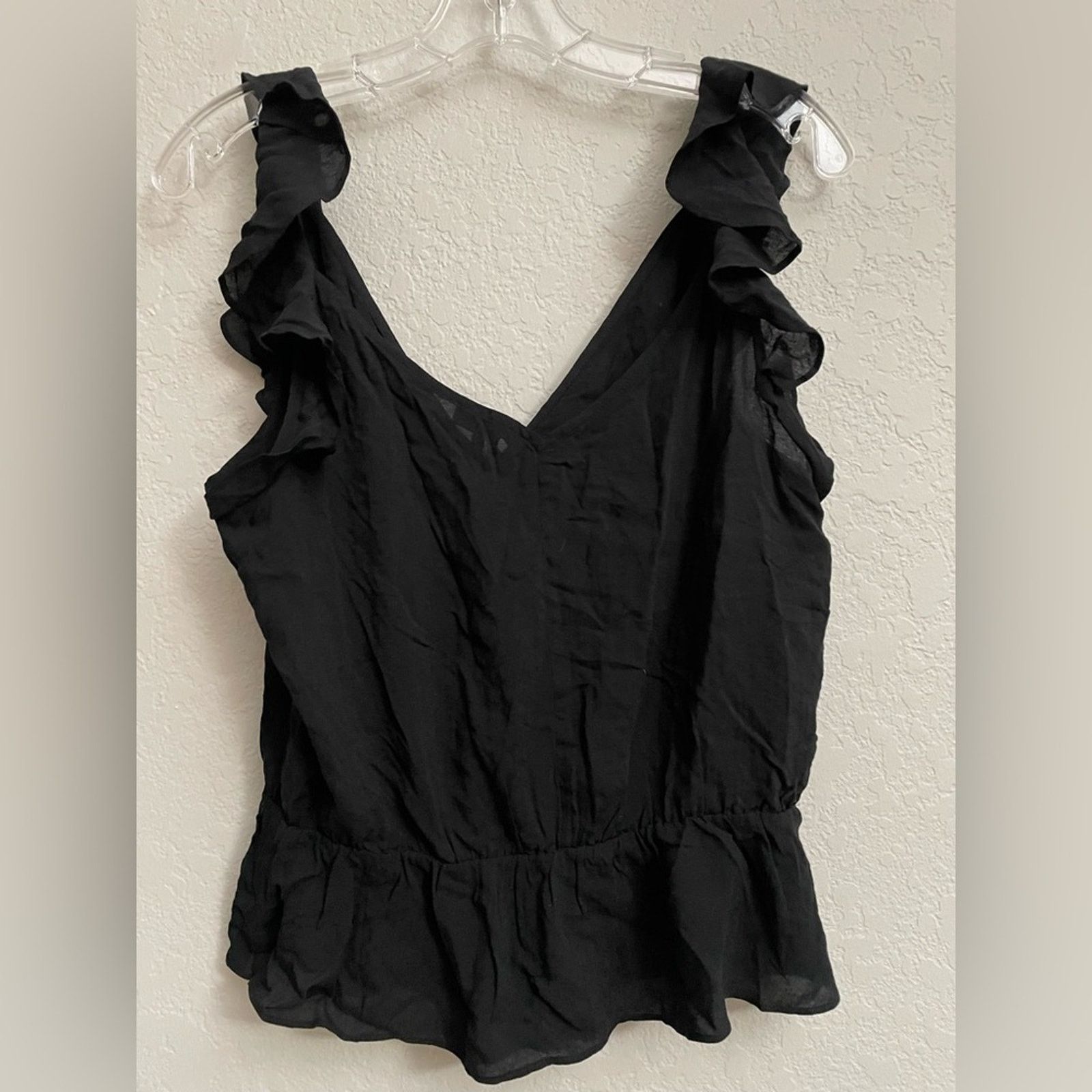 Paige PAIGE Fenna Top (#249334) in Black - Women’s Size Medium Size M / US 6-8 / IT 42-44 - 2 Thumbnail