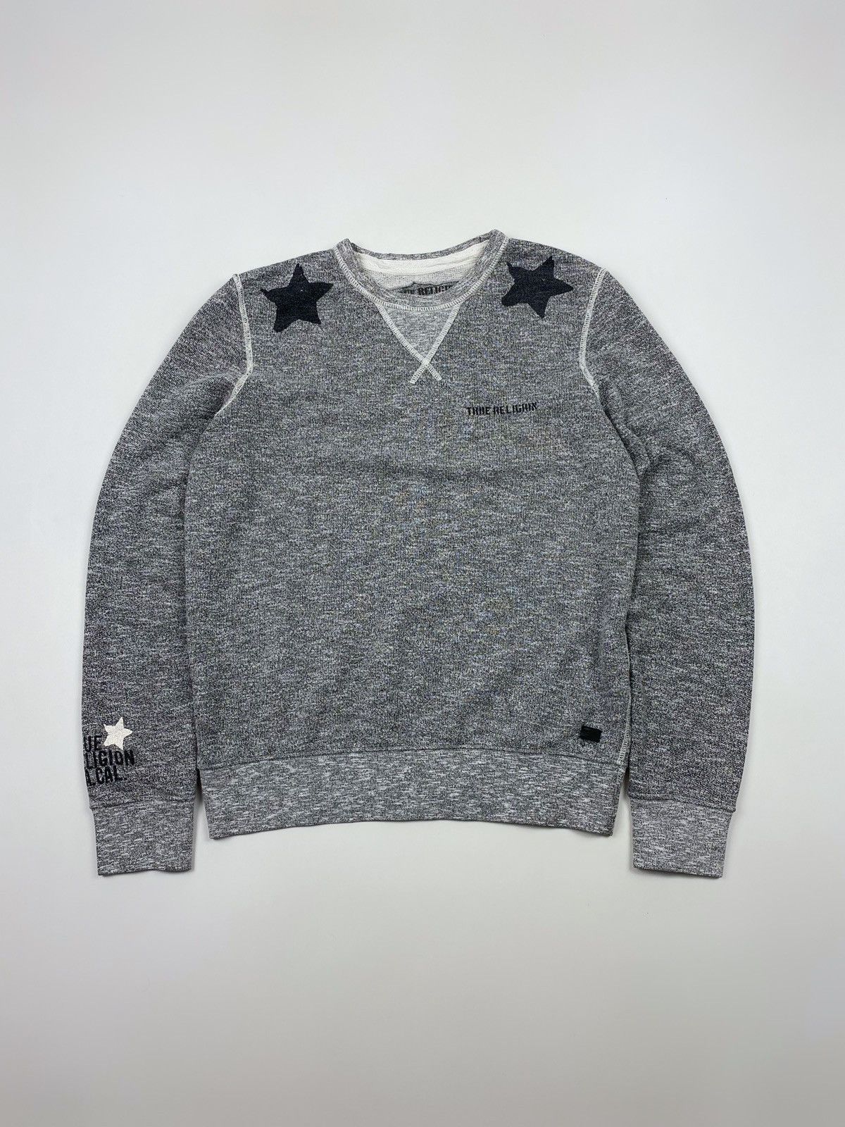 True Religion True Religion Stars Crew FLC Sweatshirt Size US S / EU 44-46 / 1 - 1 Thumbnail