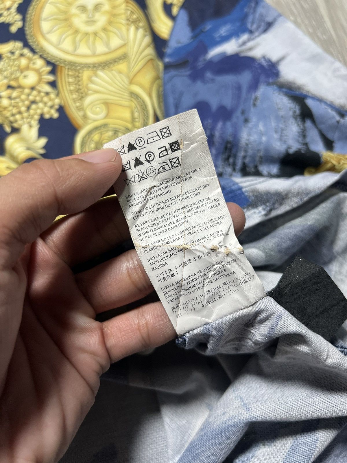 Versace Versace Baroque Greek Key and Sun City Tee Size US XXL / EU 58 / 5 - 8 Thumbnail