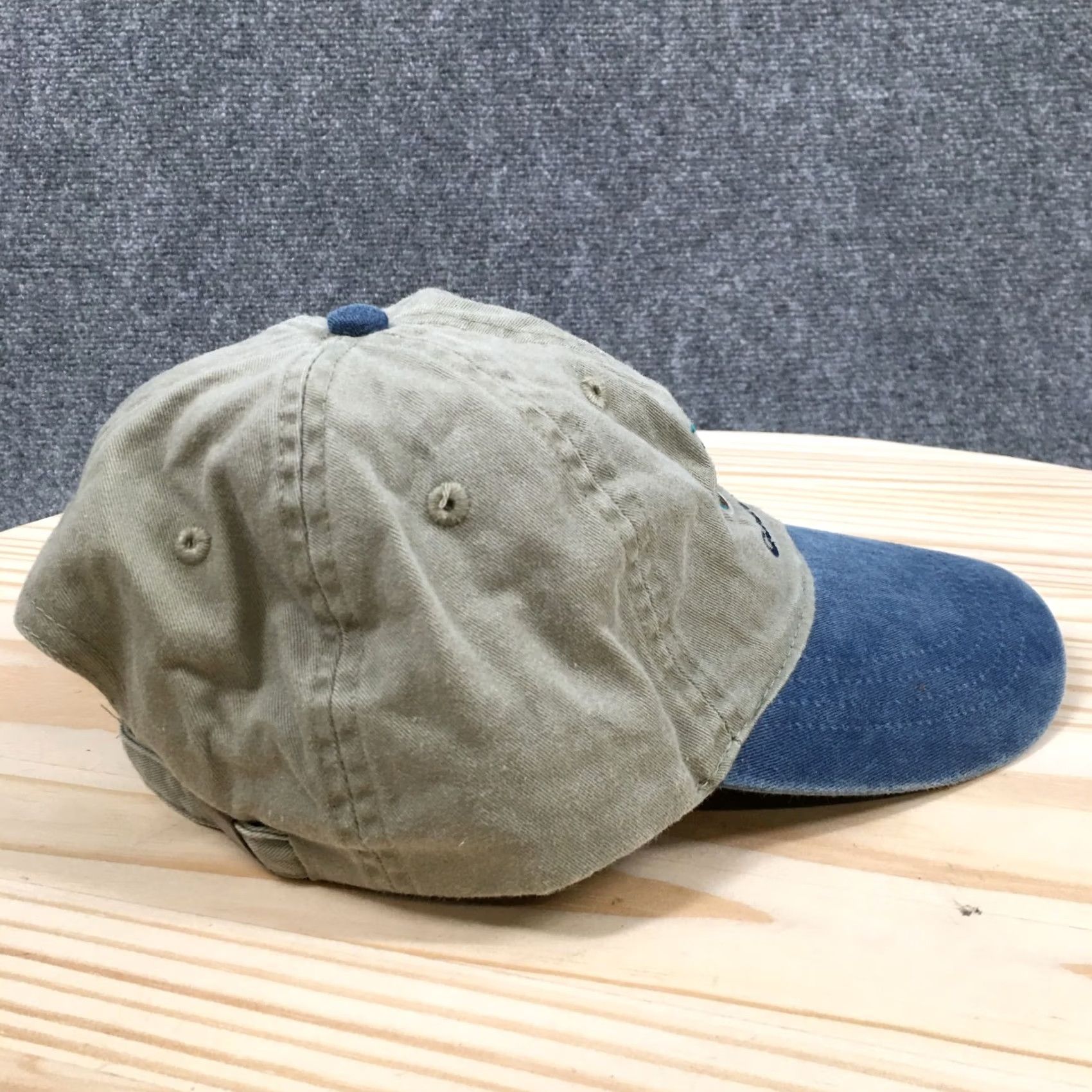 Vintage Otto Cozumel Baseball Cap Unisex Brown Blue OS Adjustable Curved Brim Embroidered Size ONE SIZE - 6 Thumbnail