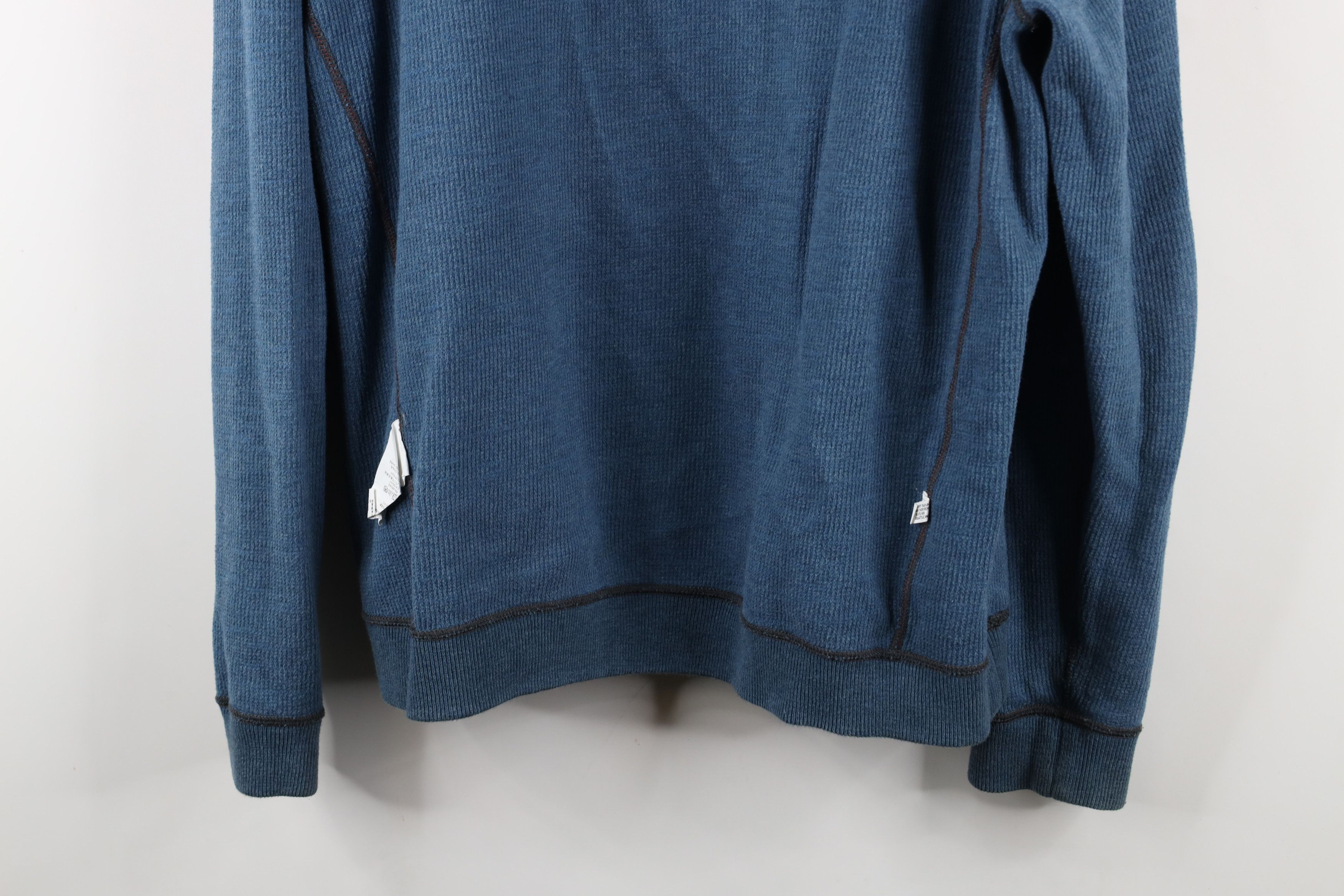Tommy Bahama × Vintage Vintage Tommy Bahama Reversible Ribbed Knit Half Zip Sweater Size US XL / EU 56 / 4 - 19 Thumbnail