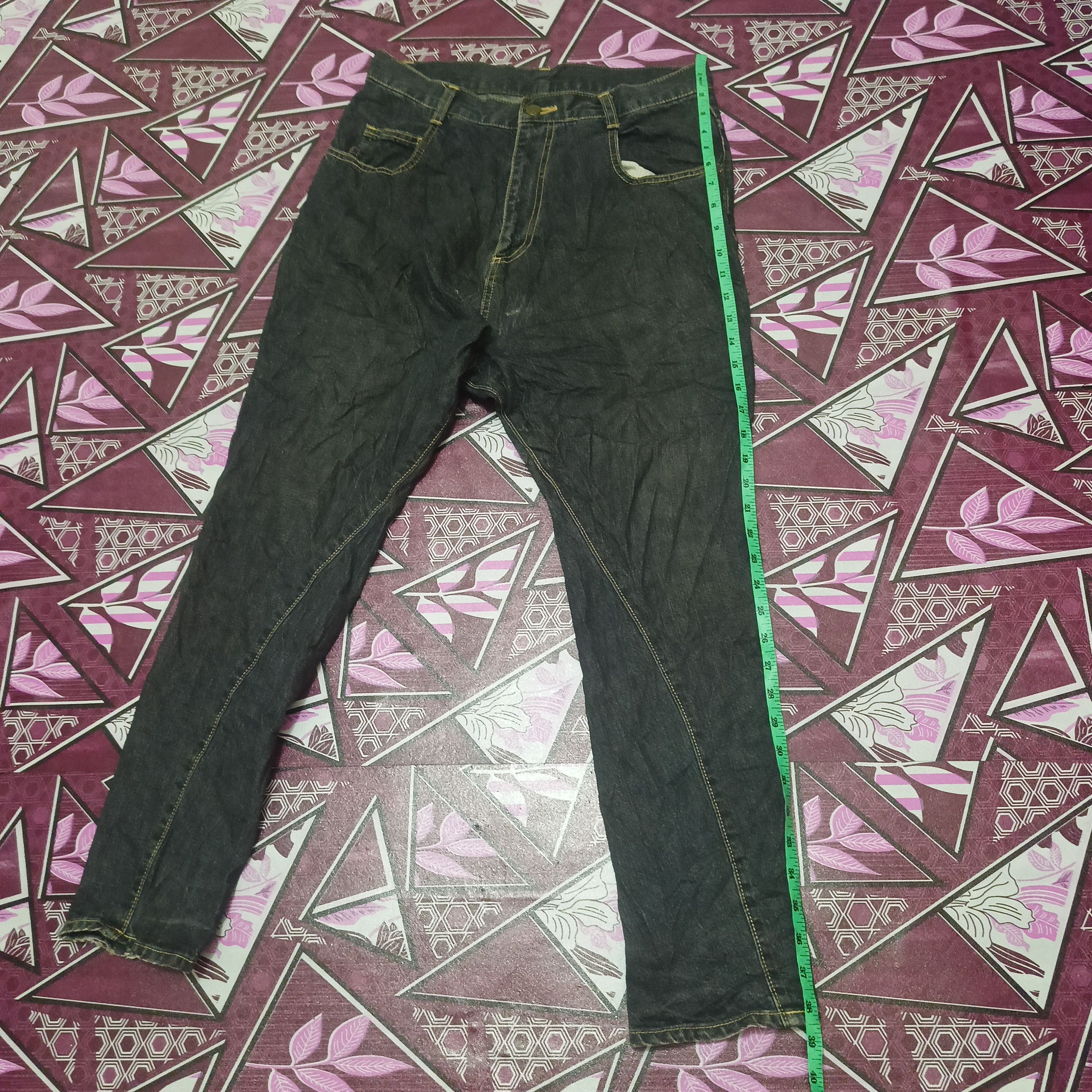 Frapbois × Issey Miyake × Japanese Brand Japanese FrapBois issey miyake design Denim black jeans Size US 30 / EU 46 - 18 Thumbnail