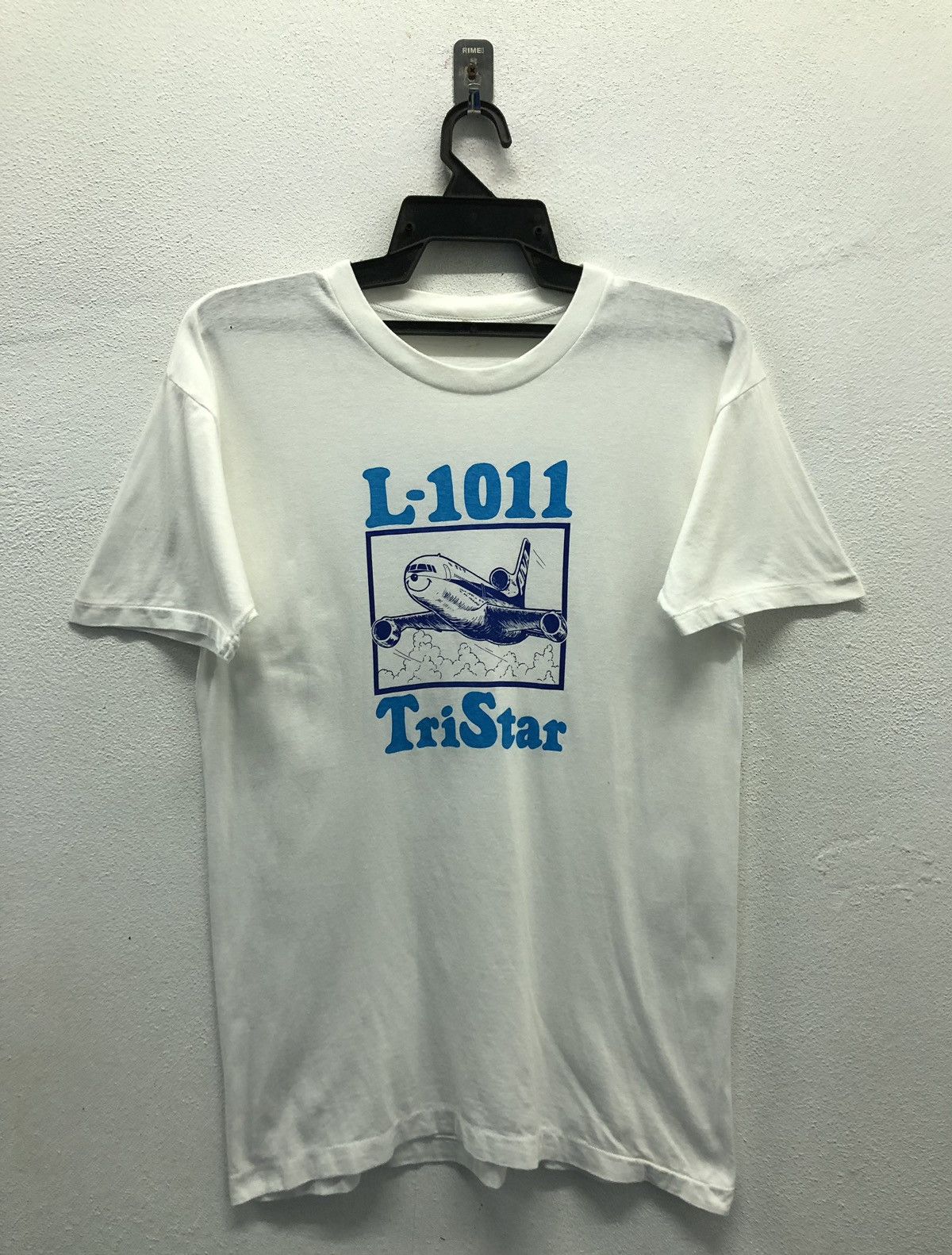 Vintage Vintage Lockheed L-1011 TriStar T-Shirt Size US M / EU 48-50 / 2 - 1 Thumbnail