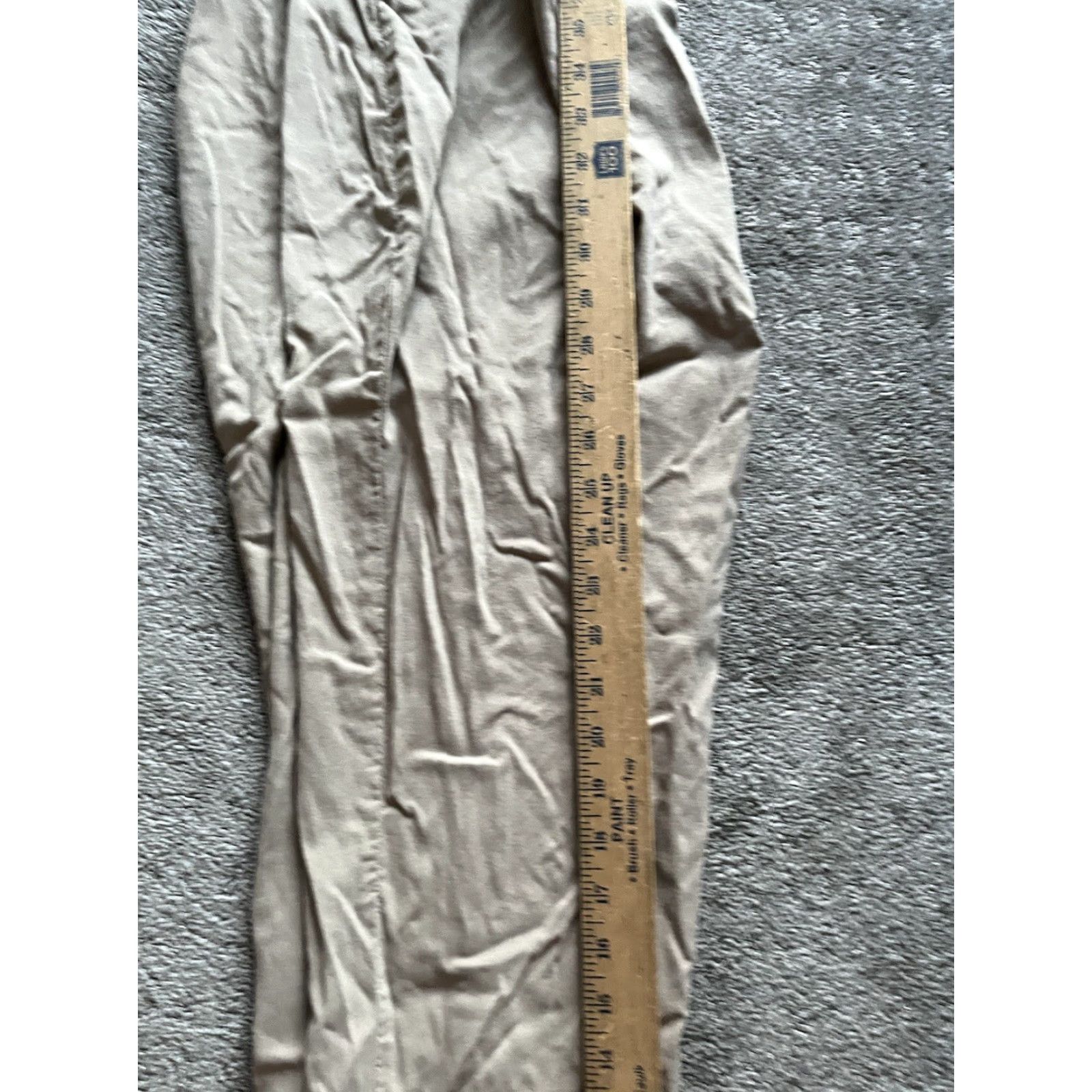 Express Express Pants stretch Beige 7/8 Womens Dress Pants Casual Workwear Size 28" / US 6 / IT 42 - 6 Thumbnail