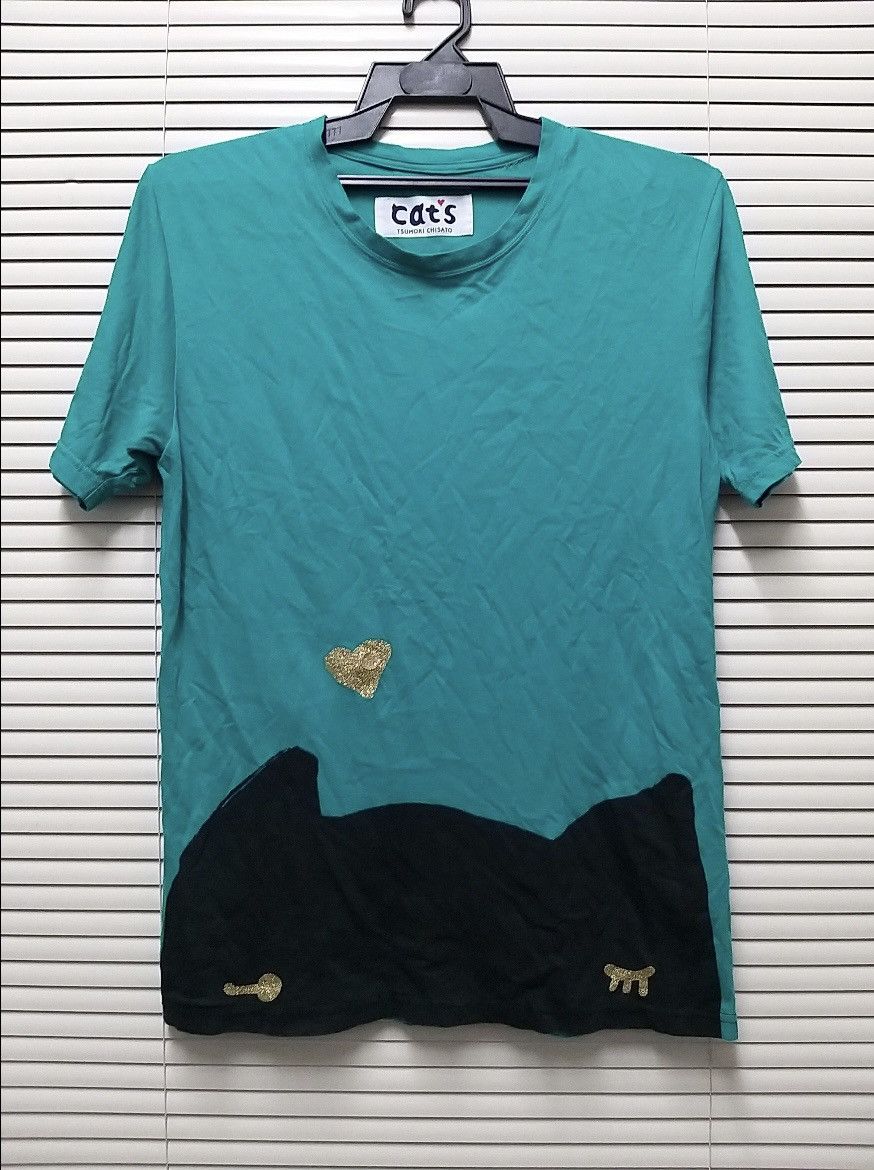 Issey Miyake ARCHIVAL ISSEY MIYAKE TSUMORI CHISATO CATS T SHIRT Size US M / EU 48-50 / 2 - 1 Thumbnail