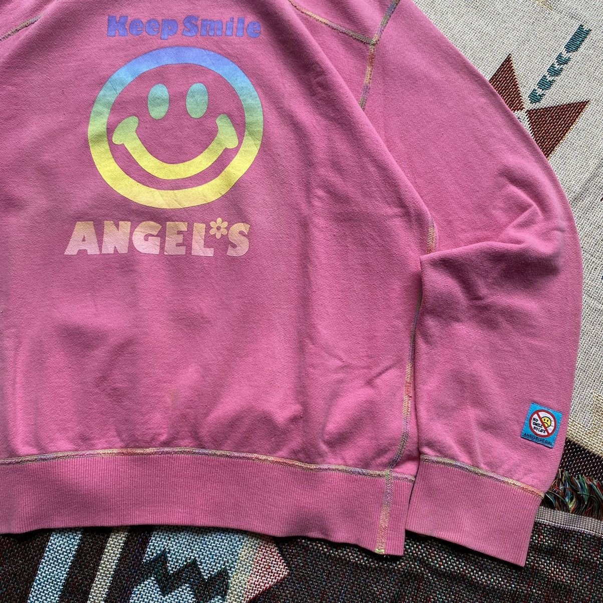 Angel Blue × Hysteric Glamour ANGEL BLUE Vintage Sweatshirt Size L / US 10 / IT 46 - 3 Thumbnail