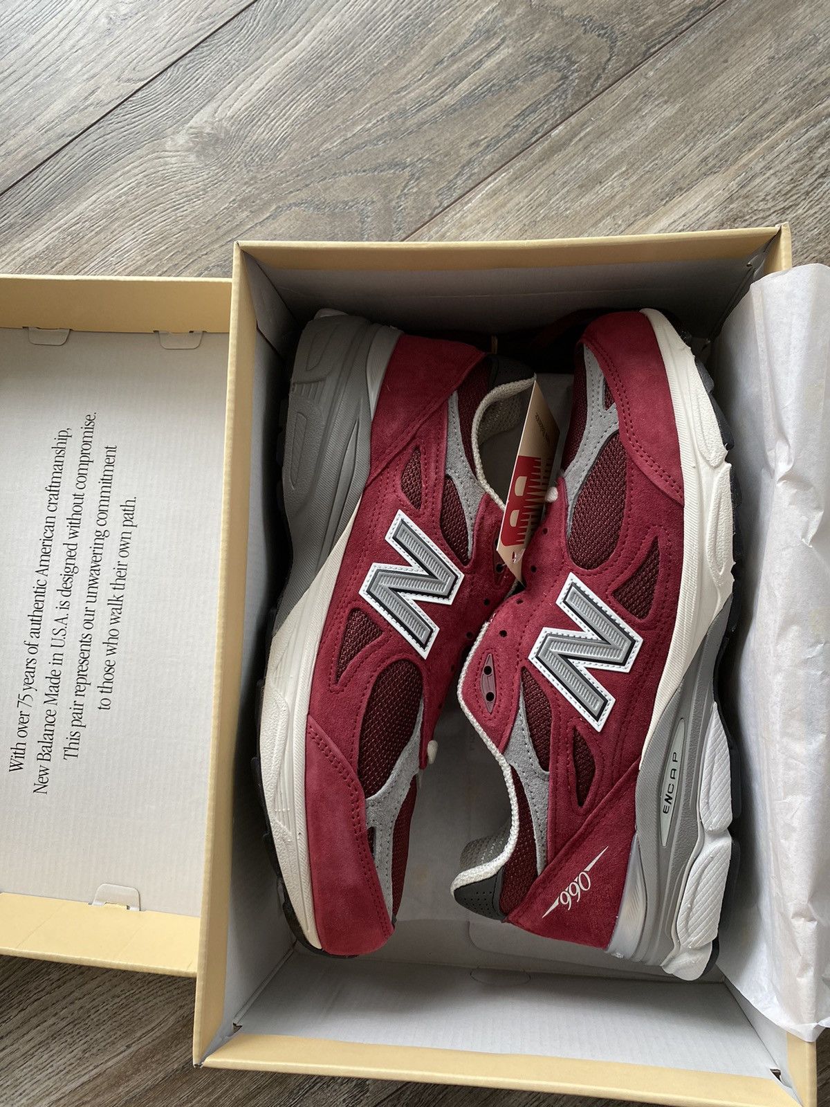 New Balance New Balance x Teddy Santis 990v3 1st Collection Size US 10 / EU 43 - 2 Thumbnail