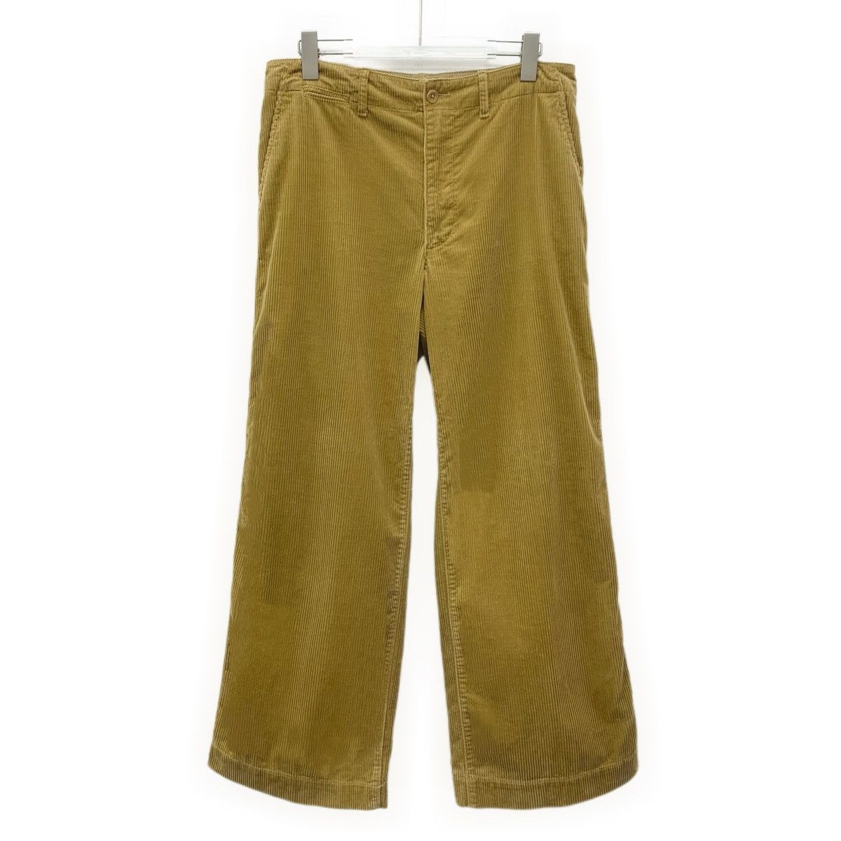 Ralph Lauren Ralph Lauren Brown Cotton Corduroy Wide Leg Pants K26WX Size US 40 / EU 56 - 1 Thumbnail