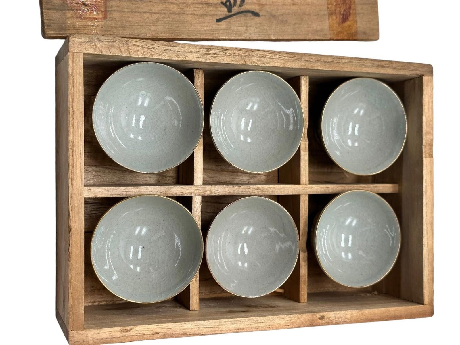 Other Antique Japanese Cup Set Kutani Ware Sakazuki Set Size ONE SIZE - 2 Thumbnail