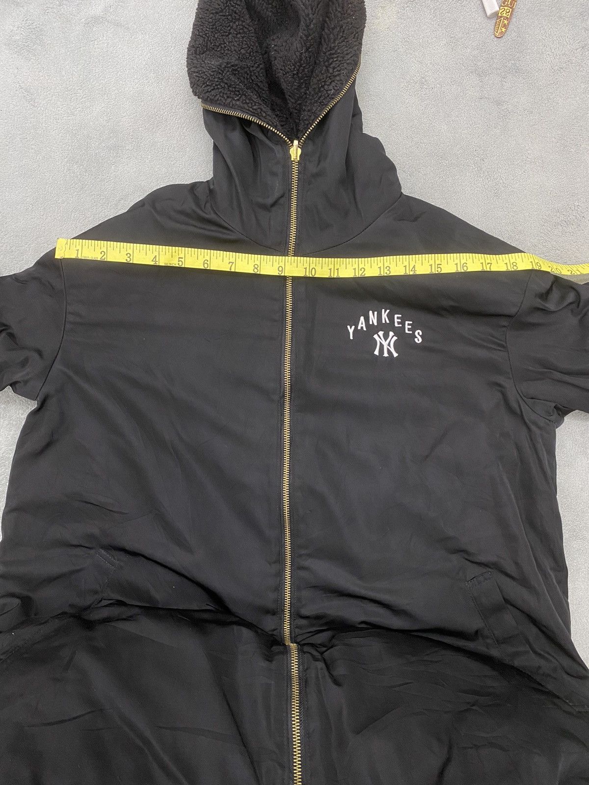 MLB × New York Yankees (N) MLB LB-03 REVERSIBLE HOODIE BOMBER JACKET FULL ZIP Size US M / EU 48-50 / 2 - 16 Thumbnail