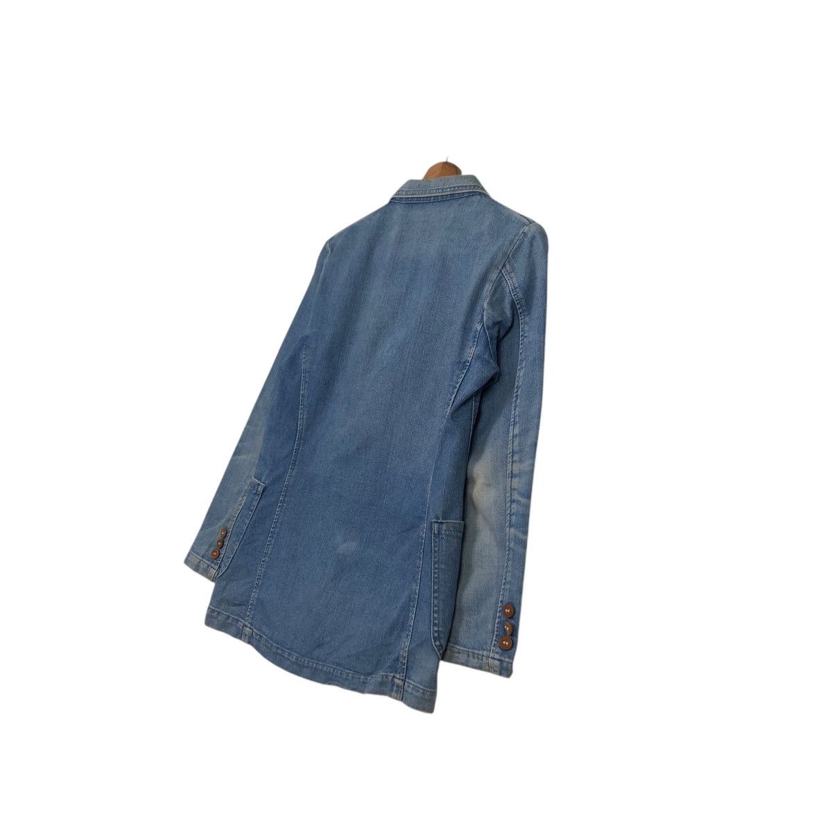 Japanese Brand 📌Vintage Chore Worker Denim Jacket Biker Bobsons Usa Size US S / EU 44-46 / 1 - 11 Thumbnail