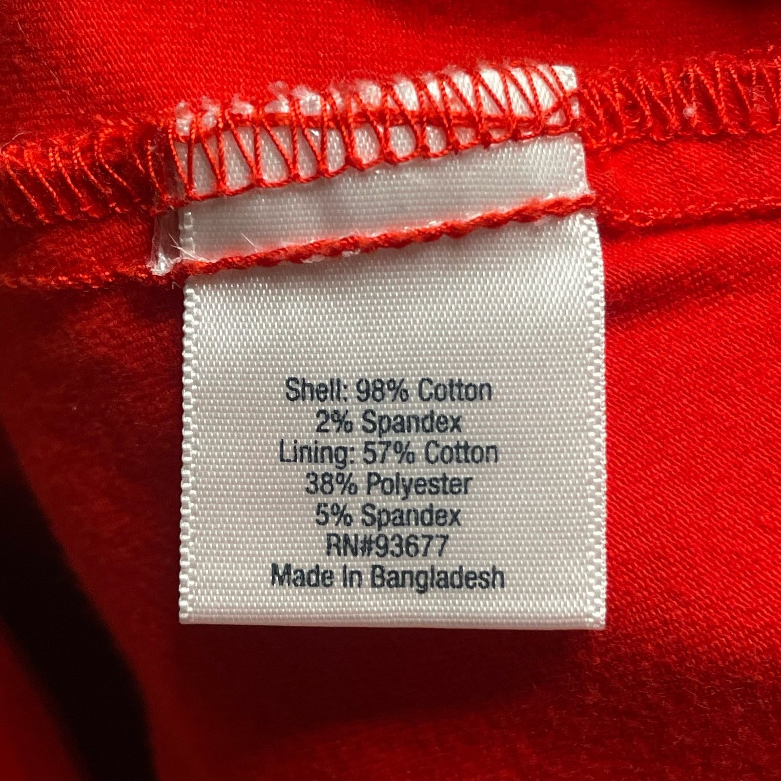St. Johns Bay St. John's Bay Red Skort Size 28" / US 6 / IT 42 - 7 Thumbnail