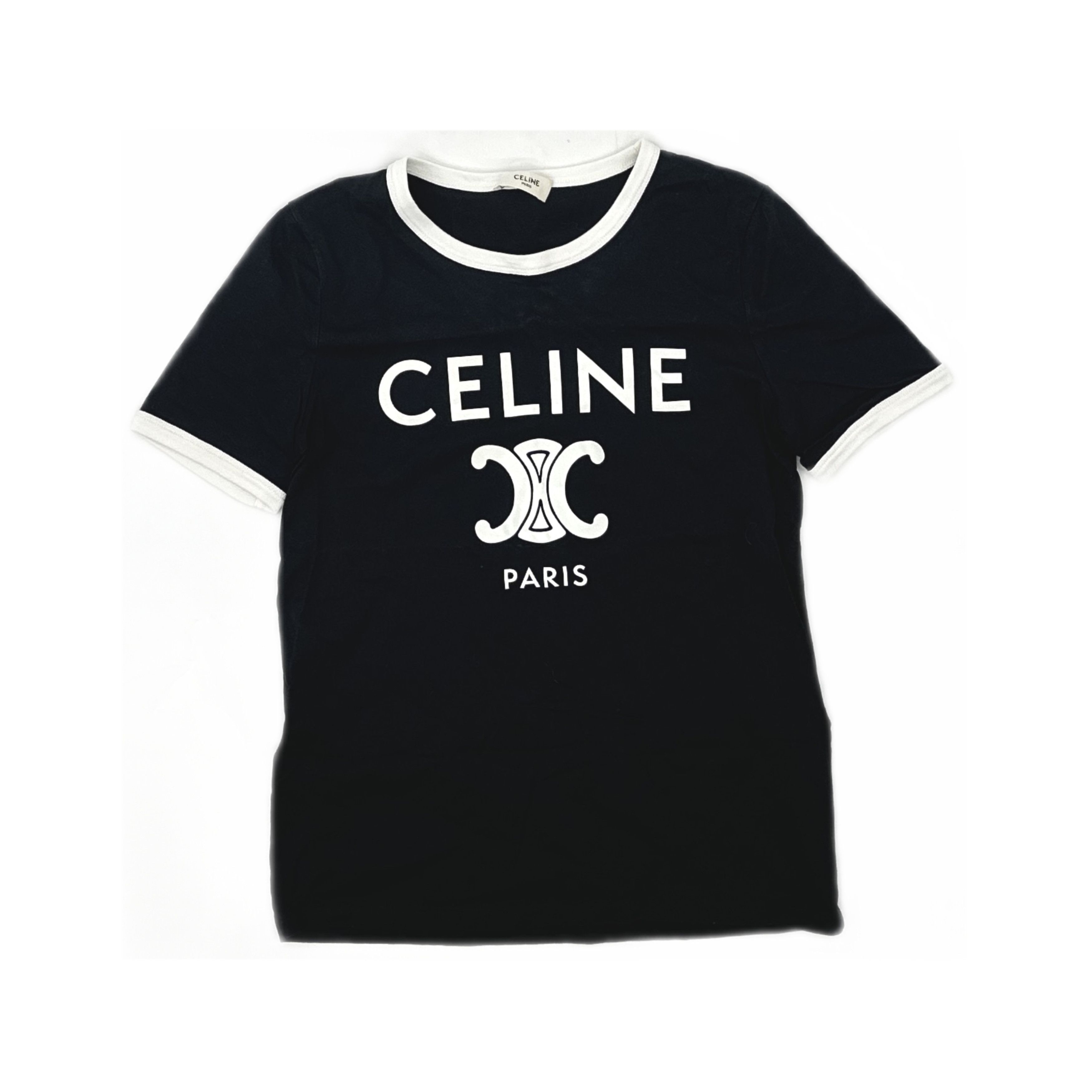 Celine CELINE Logo Print T-Shirt Size S Size S / US 4 / IT 40 - 1 Thumbnail