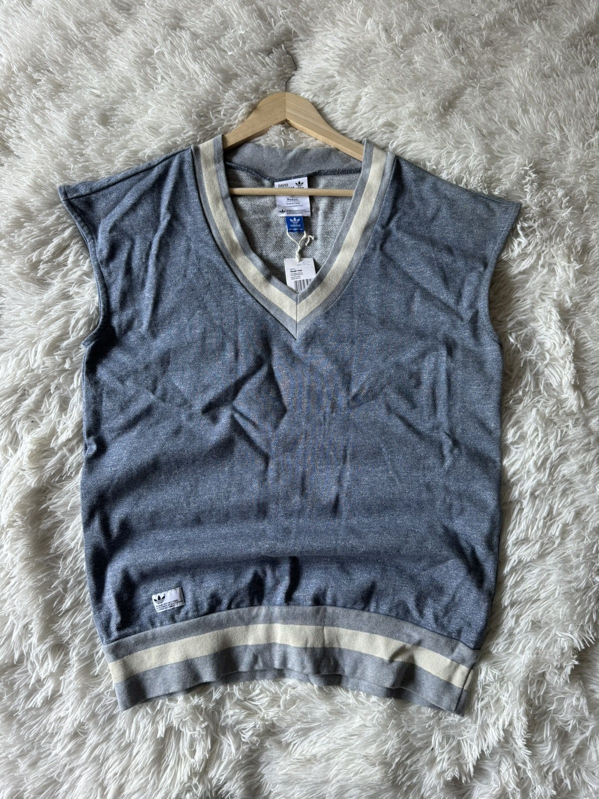 Adidas × David Beckham Adidas ObyO J.Bond David Beckham Rare Sweat Vest Size US M / EU 48-50 / 2 - 2 Thumbnail