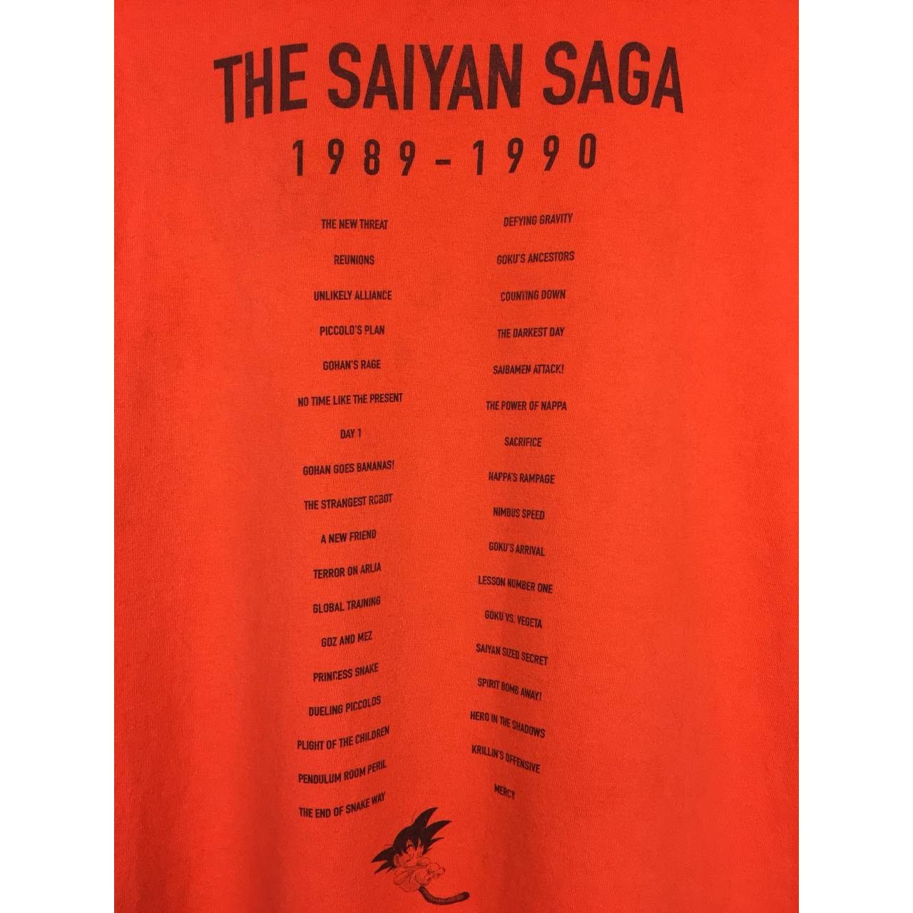 Anime Dragon Ball Z The Saiyan Saga 30th Anniversary Tee Size US XL / EU 56 / 4 - 12 Thumbnail