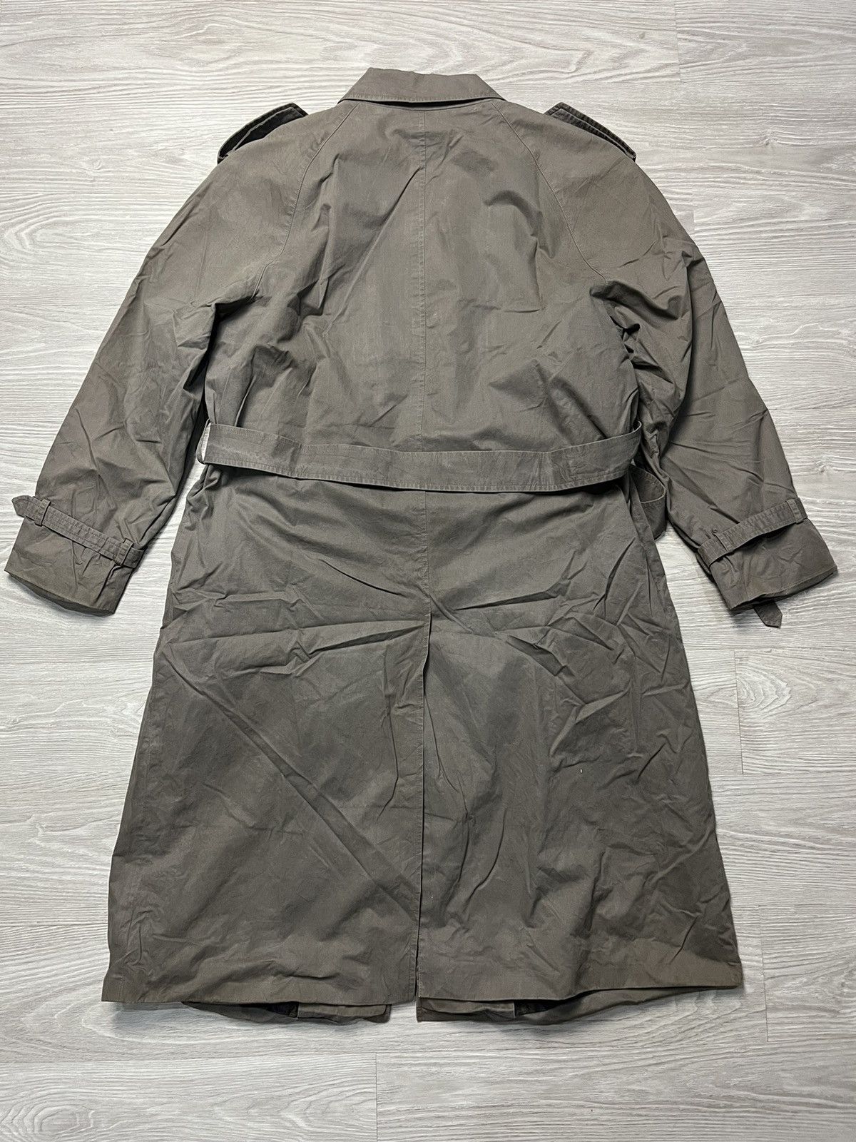 Vintage × Yves Saint Laurent Vintage YSL Diffusion Hommes Long Coat Size US L / EU 52-54 / 3 - 3 Thumbnail