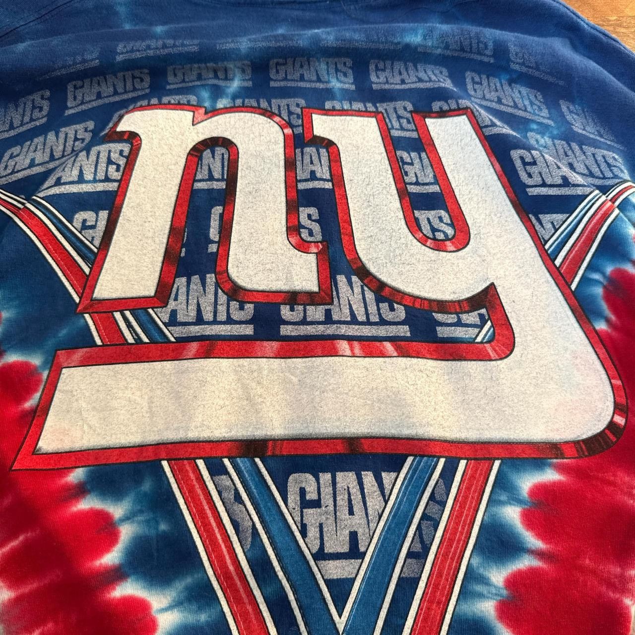 Majestic Vintage 2000s Giants Majestic Tie Dye T-shirt Mens Large AOP Size US L / EU 52-54 / 3 - 7 Thumbnail