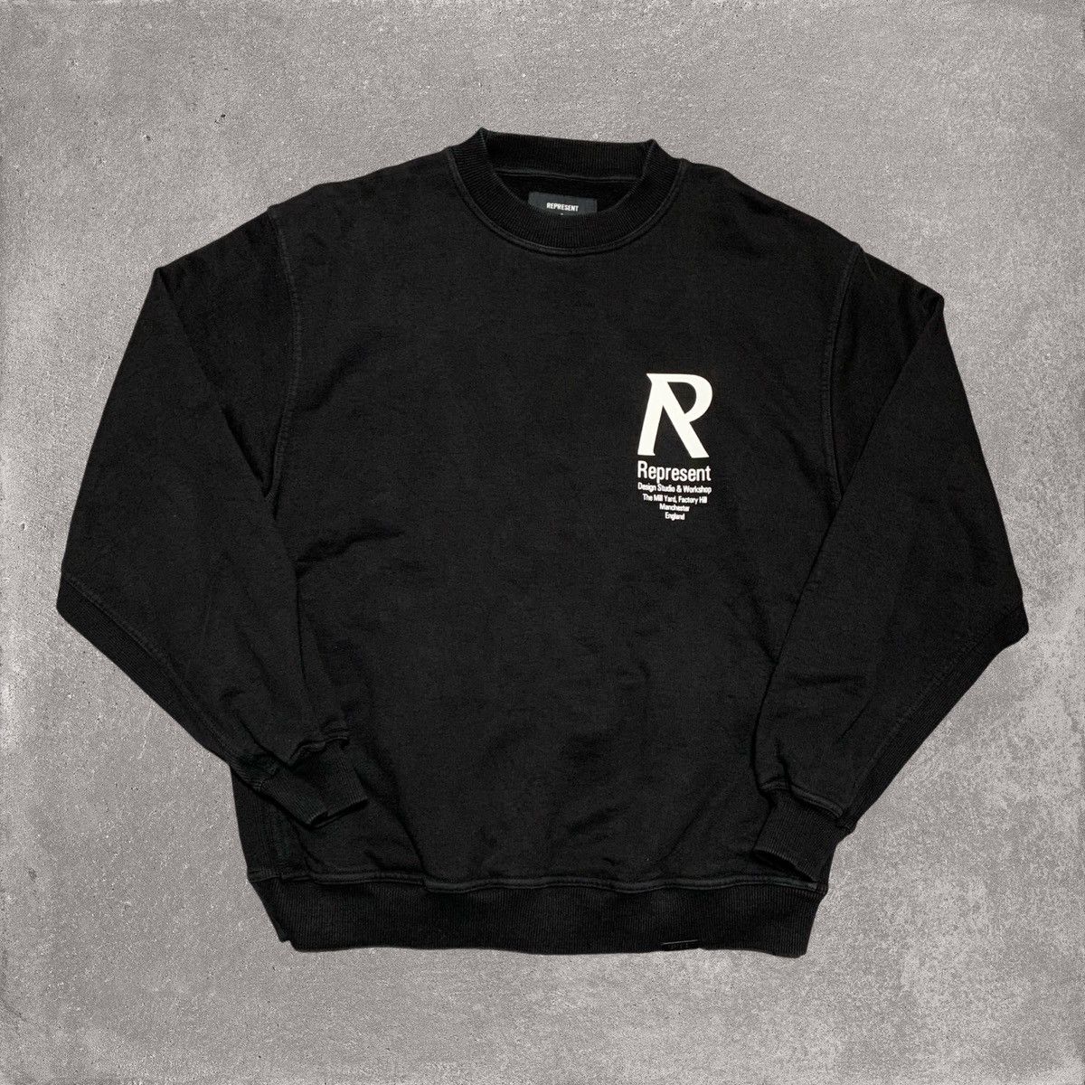 Represent Clo. Represent Small Design Studio & Workshop Black Sweatshirt Size US S / EU 44-46 / 1 - 2 Thumbnail