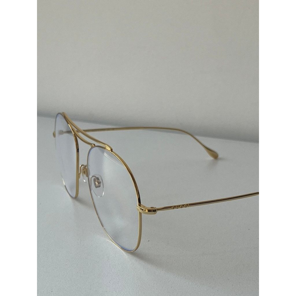 Gucci NEW Gucci GG1479O Gold BLUELIGHT Metal Frames Size ONE SIZE - 6 Thumbnail