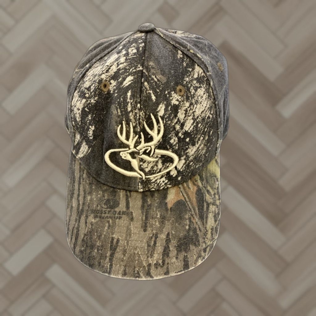 Vintage VINTAGE Primos Camouflage Baseball Cap Unisex Adults Adjustable Outdoor 90s Buck Deer Mossy Oak Size ONE SIZE - 1 Thumbnail