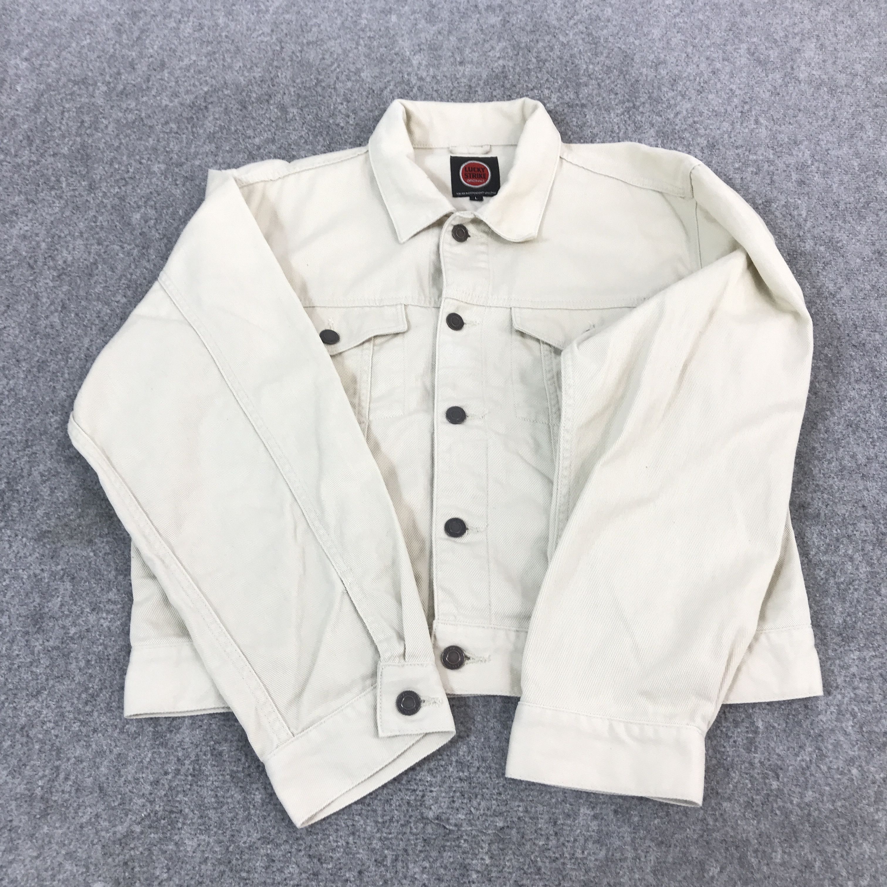 Sports Specialties LUCKY STRIKE TRACKER BUTTON JACKET Size US L / EU 52-54 / 3 - 8 Thumbnail
