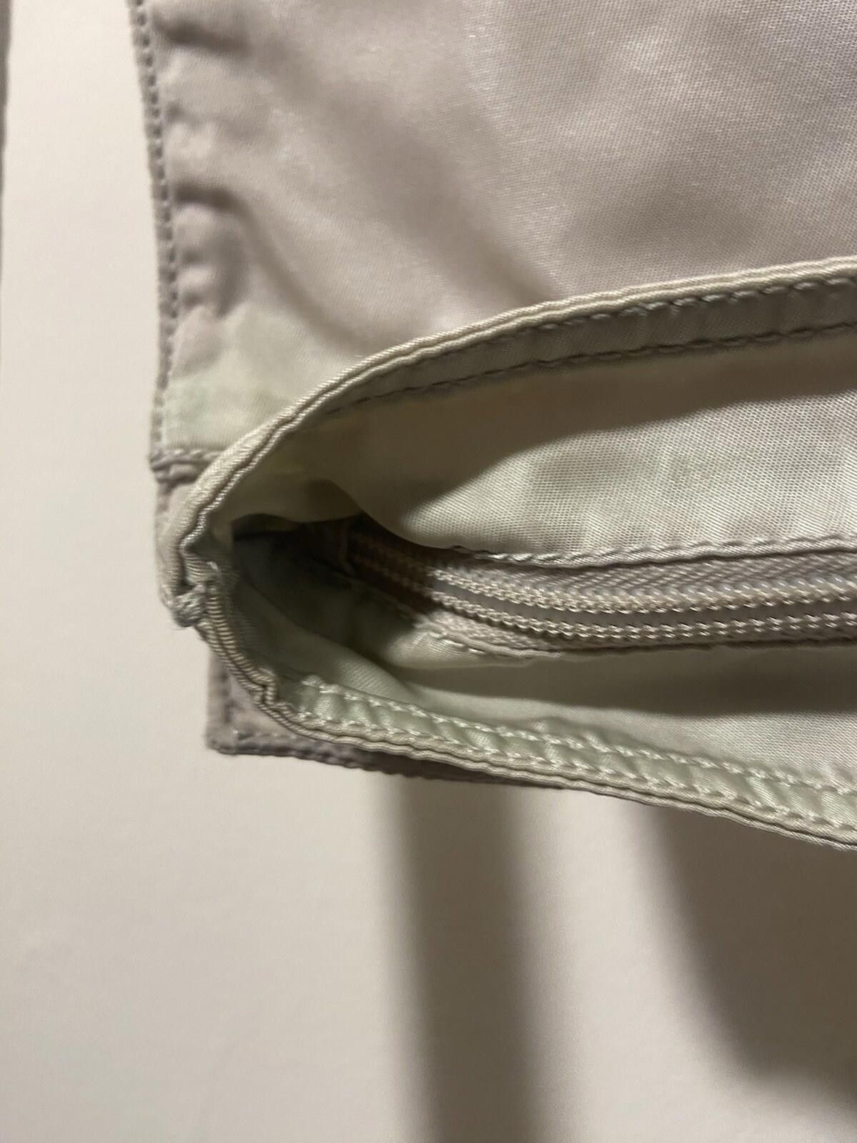 Prada Prada faded gray “mint” slim nylon tote bag, fair condition Size ONE SIZE - 8 Thumbnail