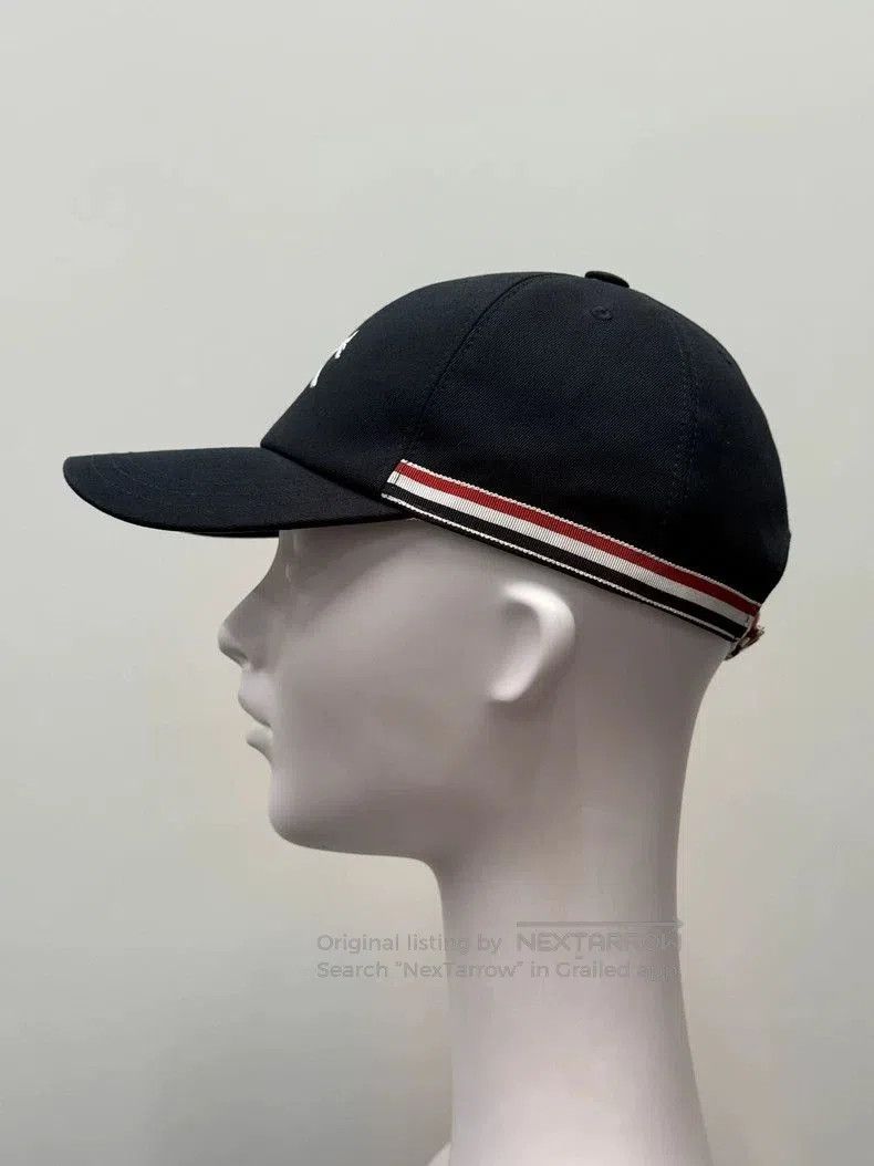 Thom Browne THOM BROWNE Black Baseball Cap S. Size ONE SIZE - 4 Thumbnail