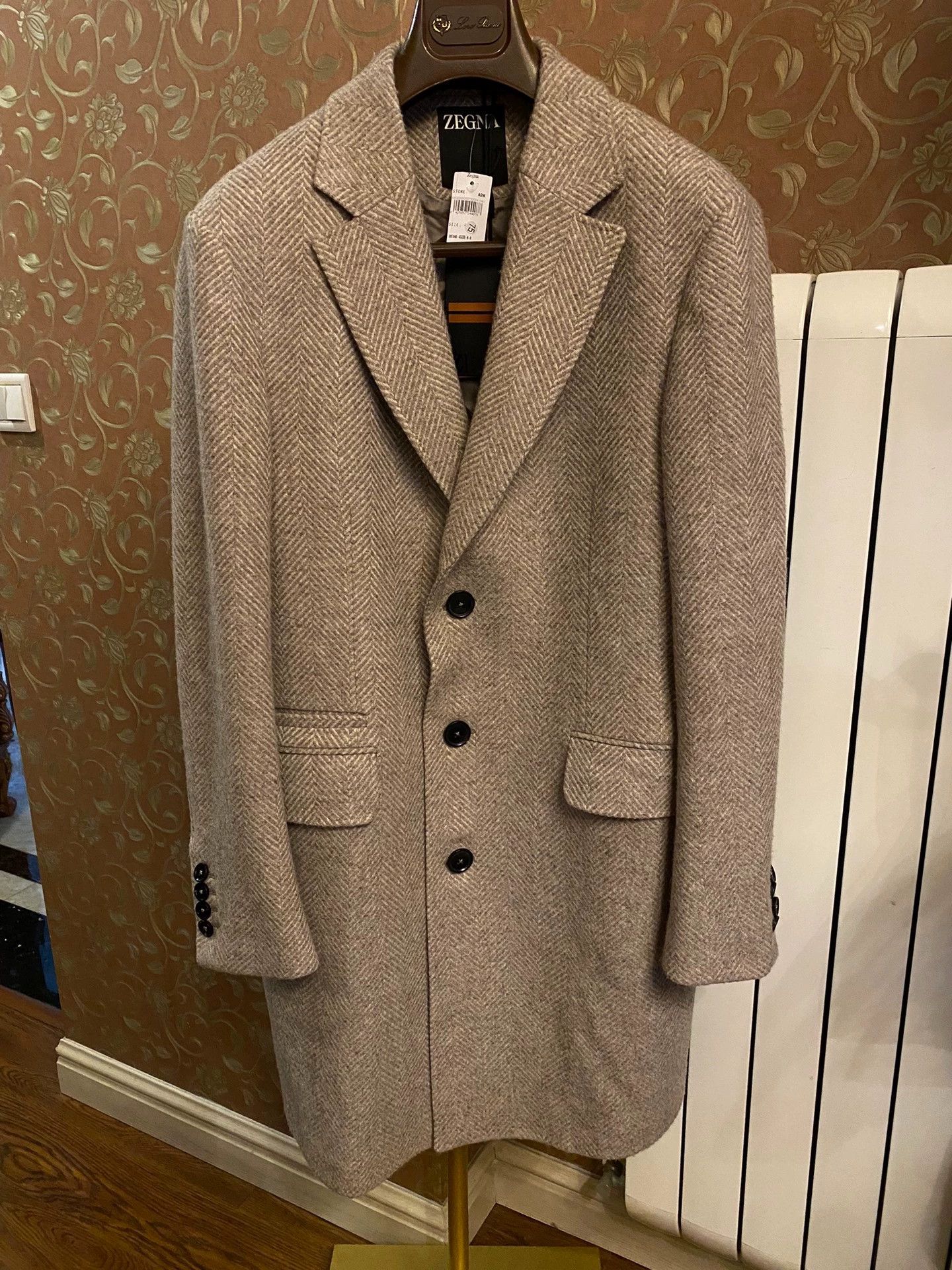Ermenegildo Zegna ZEGNA NWOT Swiss Made Cashmere Wool Coat Authentic Size US M / EU 48-50 / 2 - 1 Thumbnail