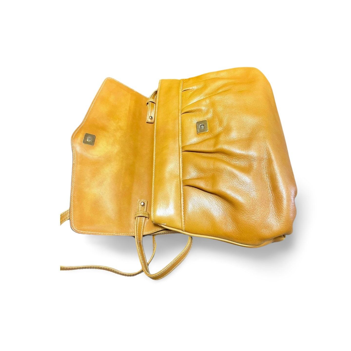 Celine Vintage Celine tanned brown leather shoulder bag with logo Size ONE SIZE - 7 Thumbnail