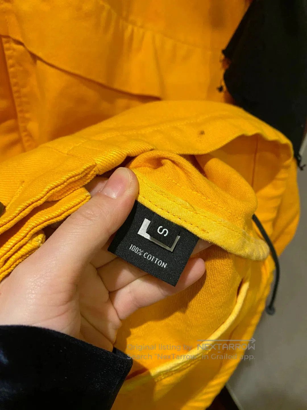 424 424 Men's Orange Long Coat. Size US S / EU 44-46 / 1 - 5 Thumbnail