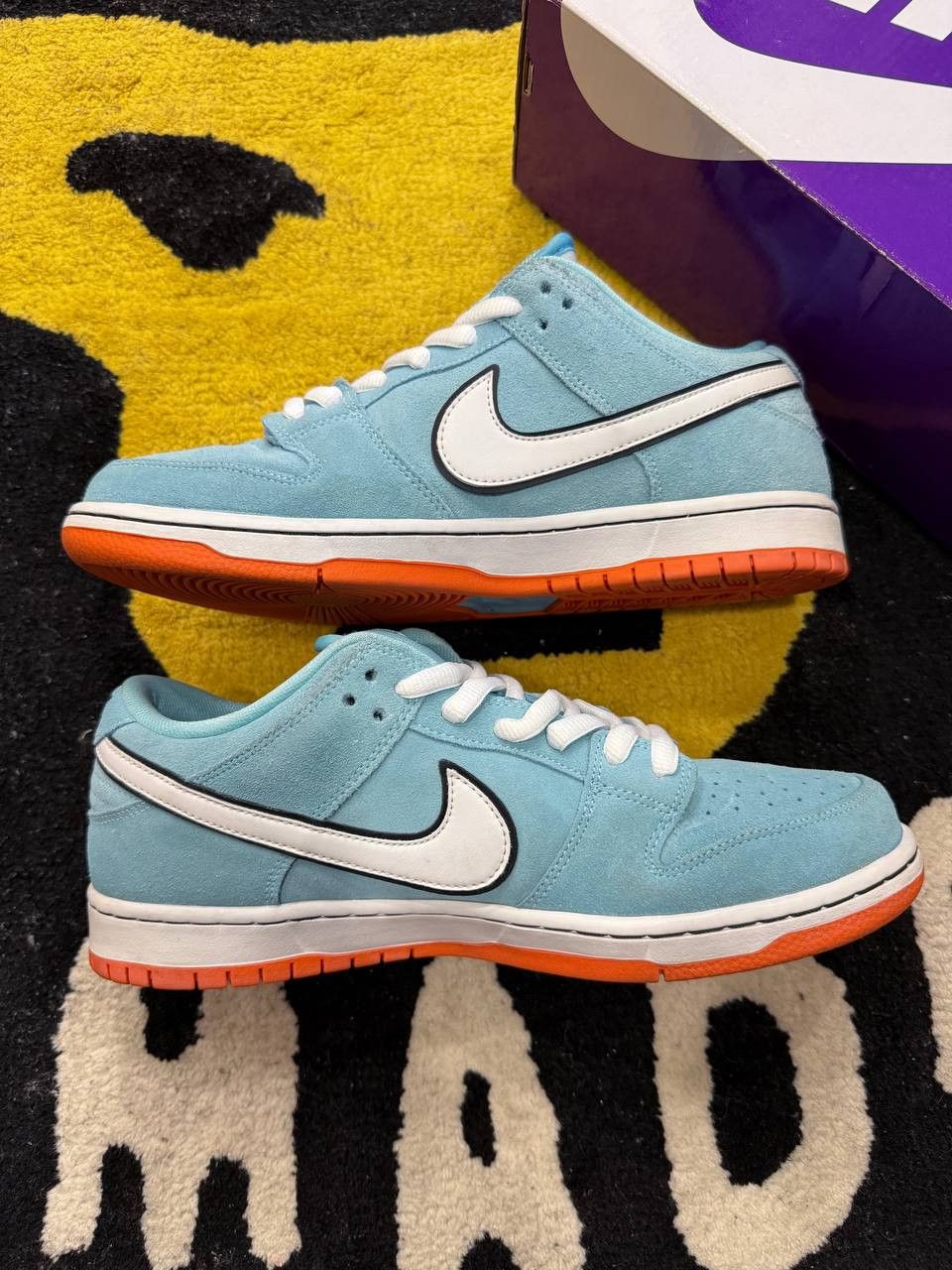 Nike Nike SB Dunk Low Club 58 Gulf (2021) Size US 10.5 / EU 43-44 - 3 Thumbnail