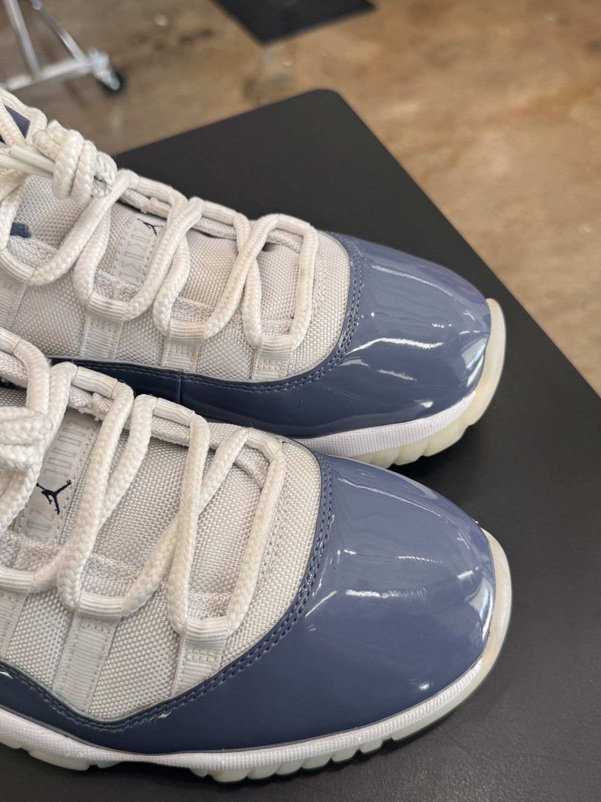 Jordan Brand Air Jordan 11 Low Diffused Blue Size 10.5 (2024) Size US 10.5 / EU 43-44 - 7 Thumbnail