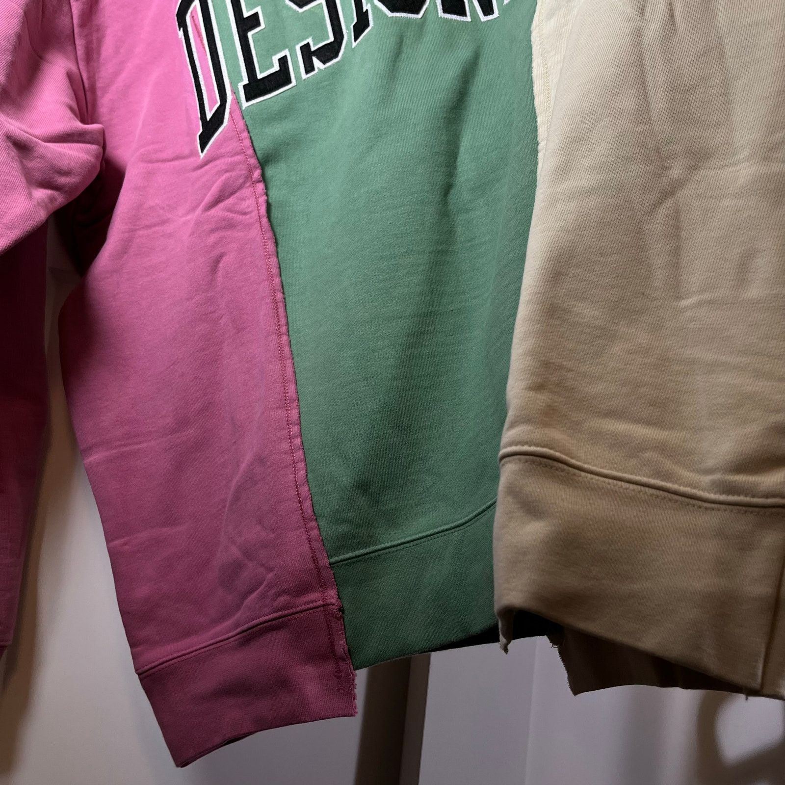 Market •NWT• Ma®ket Studios MARKET Tri-Split Crewneck •Men’s Large Size US L / EU 52-54 / 3 - 2 Thumbnail