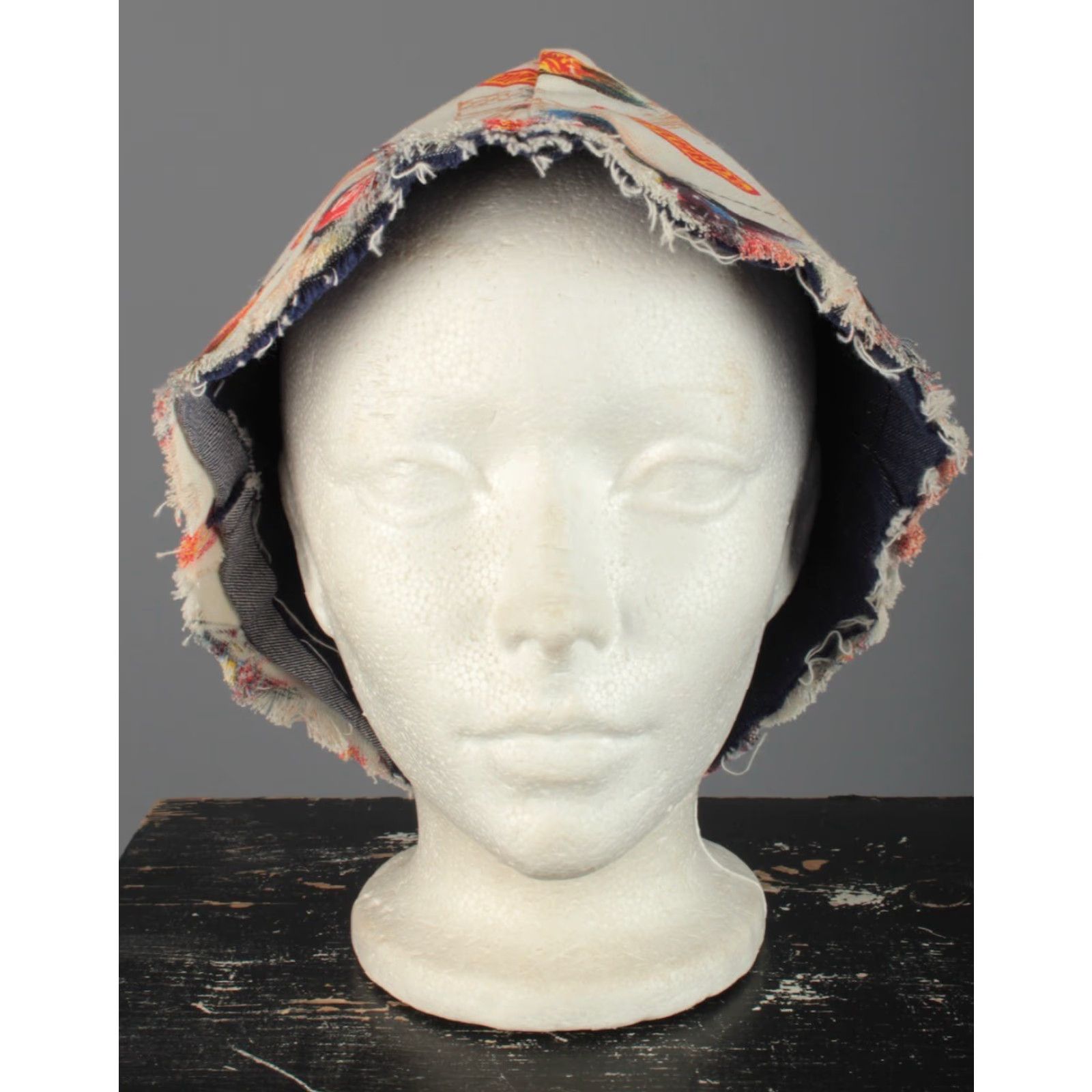 Vintage Boys Matchbox Car Print Bucket Hat 1970s Vtg 26" Cotton Children/Adults? Size ONE SIZE - 3 Thumbnail
