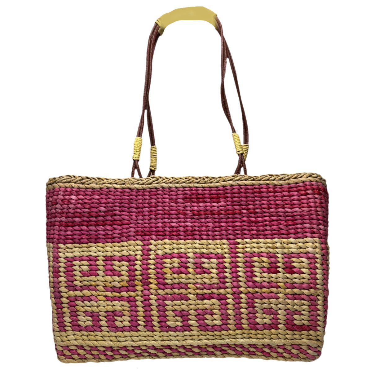 Givenchy 4G Pink Wicker Handbag Size ONE SIZE - 1 Thumbnail