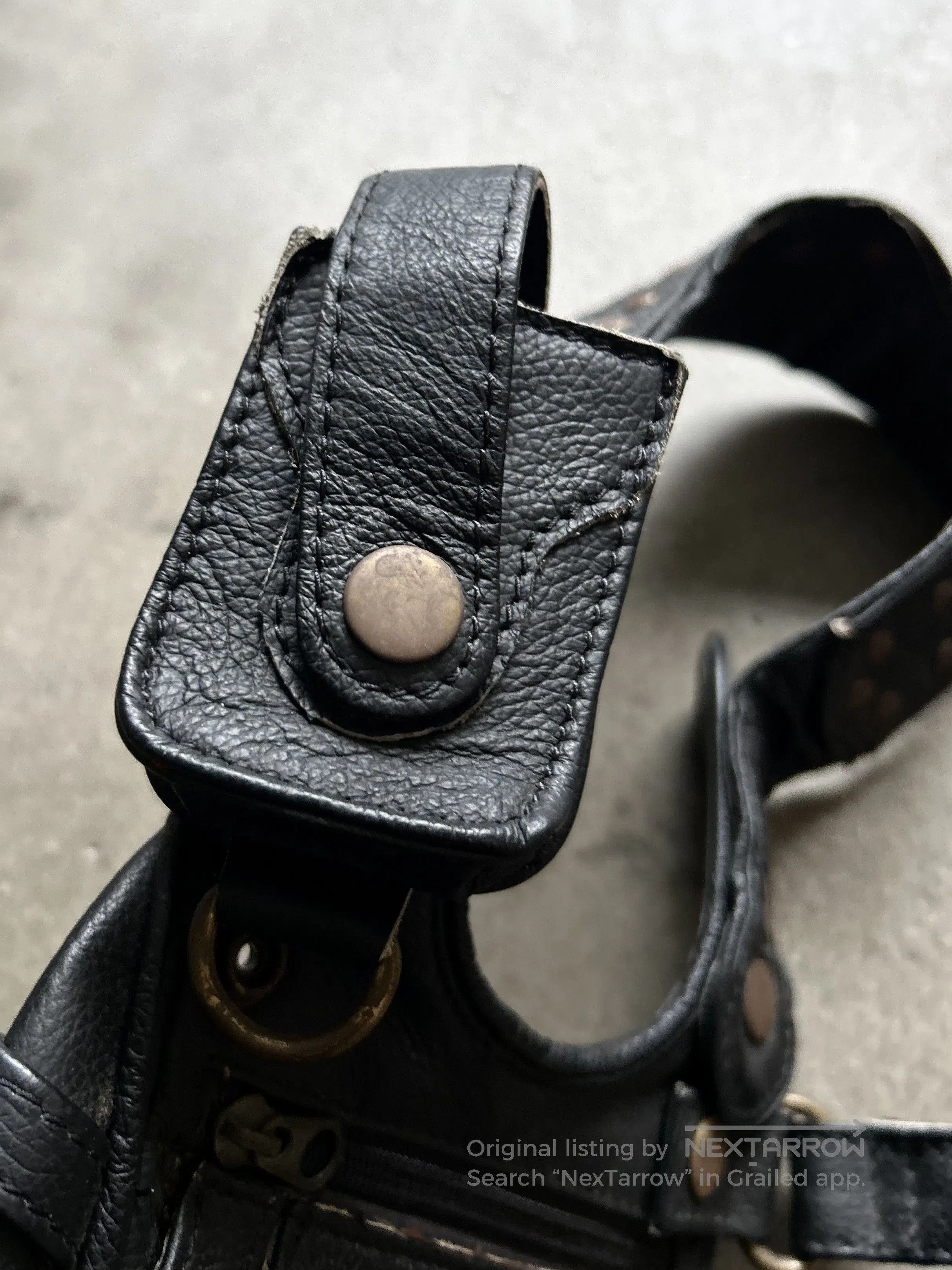 Other 00s Rivet Leather Harness Bag. Size ONE SIZE - 8 Thumbnail