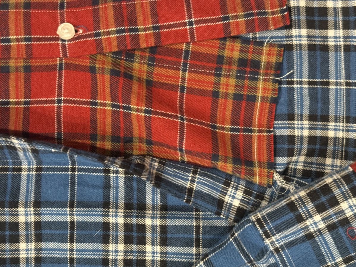 SALIENT double layer cropped flannel