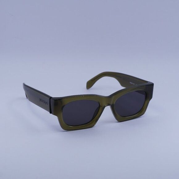 Palm Angels Palm Angels PERI089 BODIE 5907 Sunglasses Light Green Square Size ONE SIZE - 4 Thumbnail
