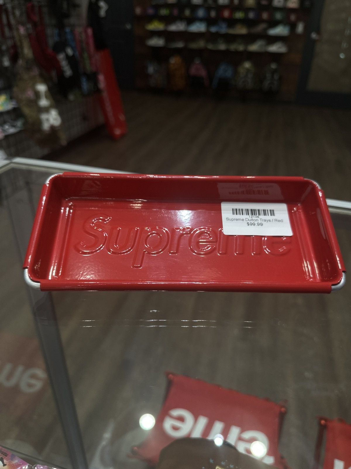 [Supreme×Dulton] Tray - Red Supreme Dulton Tray / Red