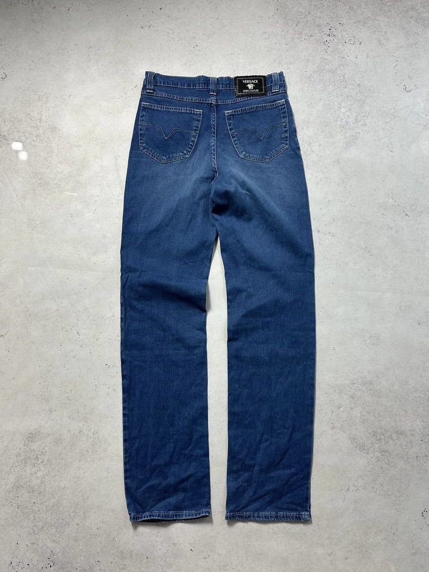 Versace × Vintage Vintage Versace Medusa Baggy Pants 29 Size US 29 - 1 Thumbnail