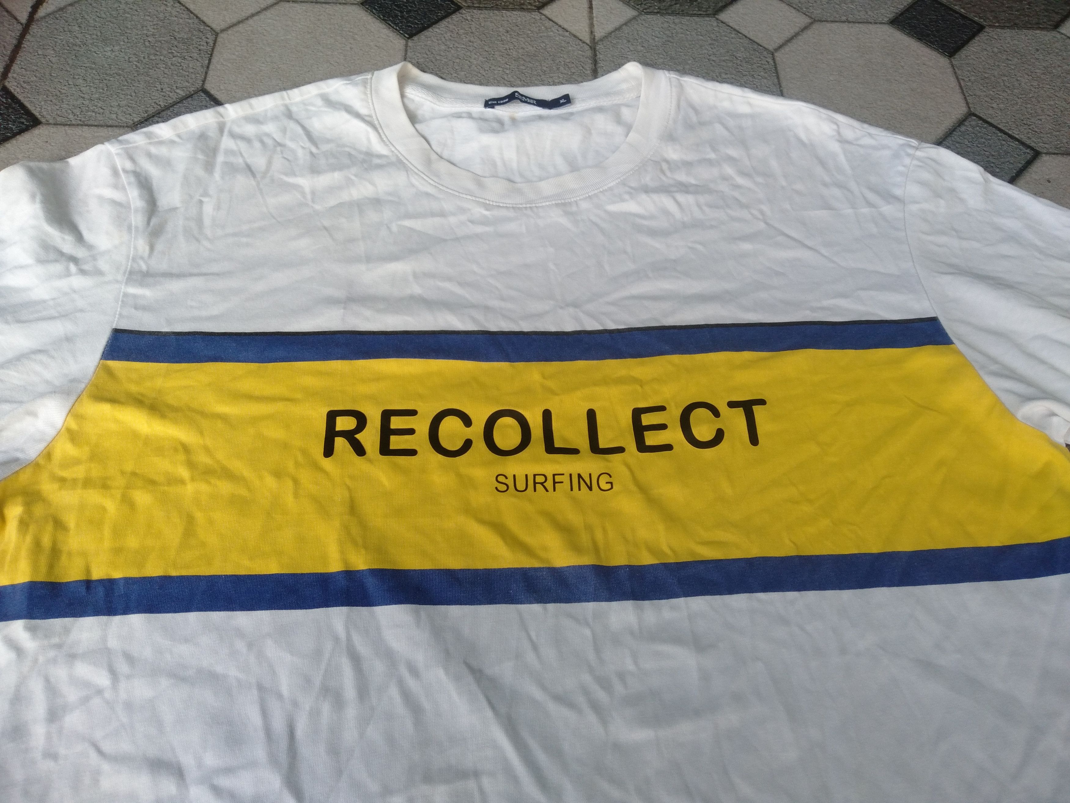Japanese Brand Semir Recollect Surf Stripe Tee Size US L / EU 52-54 / 3 - 4 Thumbnail