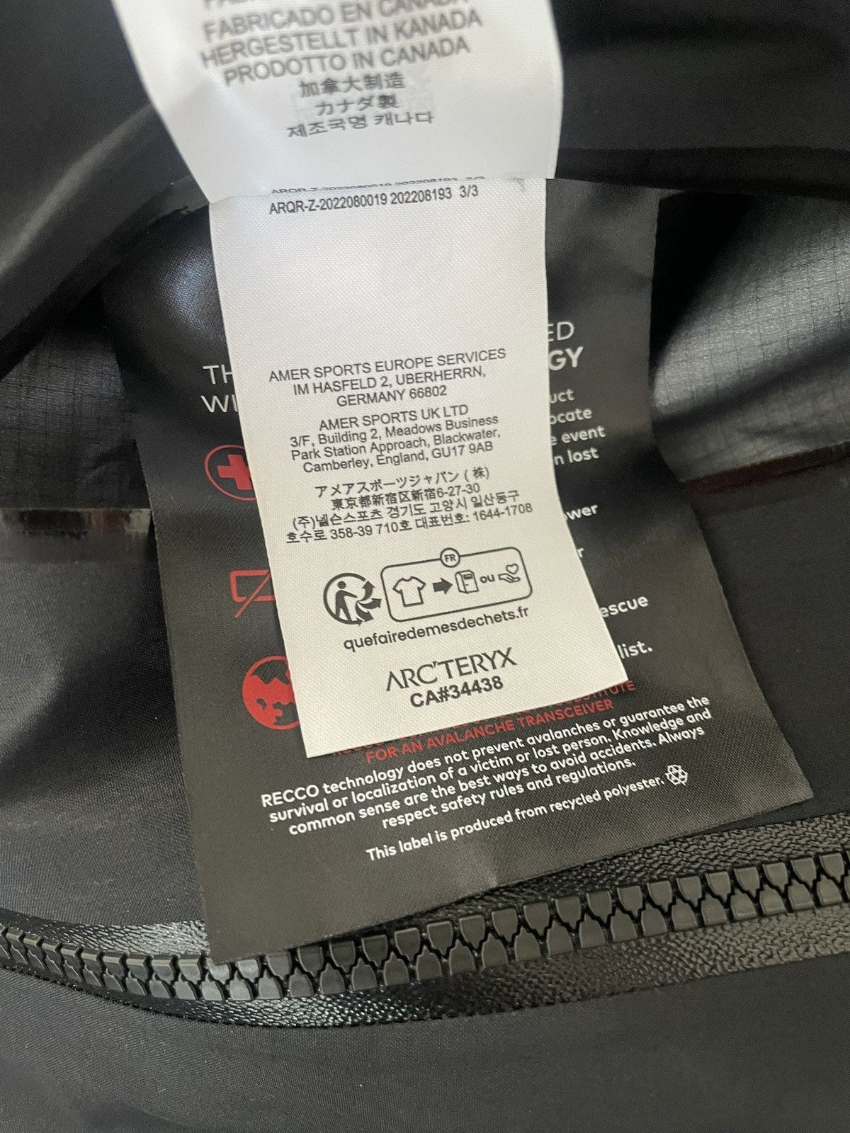 Arc'teryx Alpha SV Jacket Size US M / EU 48-50 / 2 - 7 Thumbnail