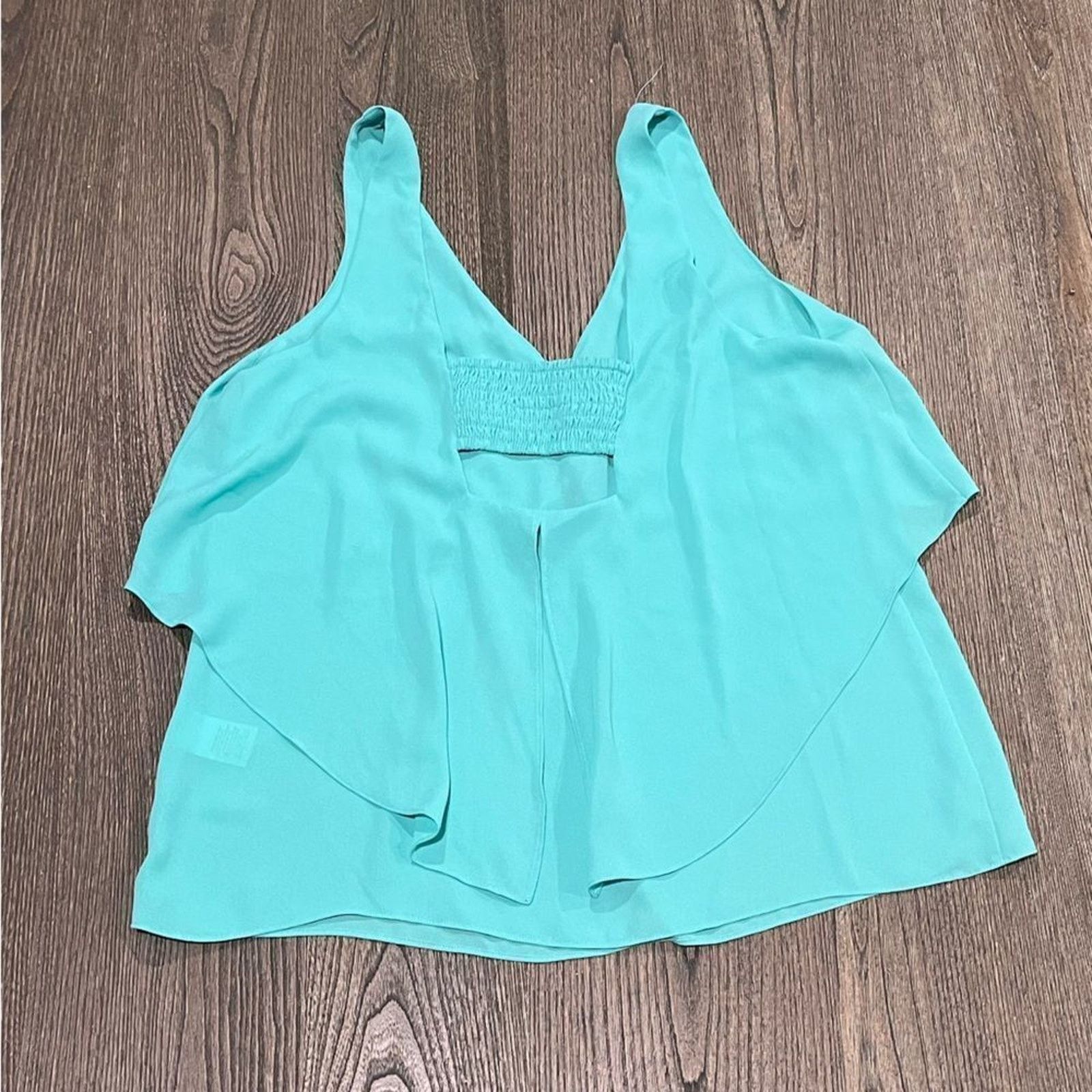 Vintage Chelsea28 Sea Blue Chiffon Layered Tank Top Size M Size M / US 6-8 / IT 42-44 - 4 Thumbnail