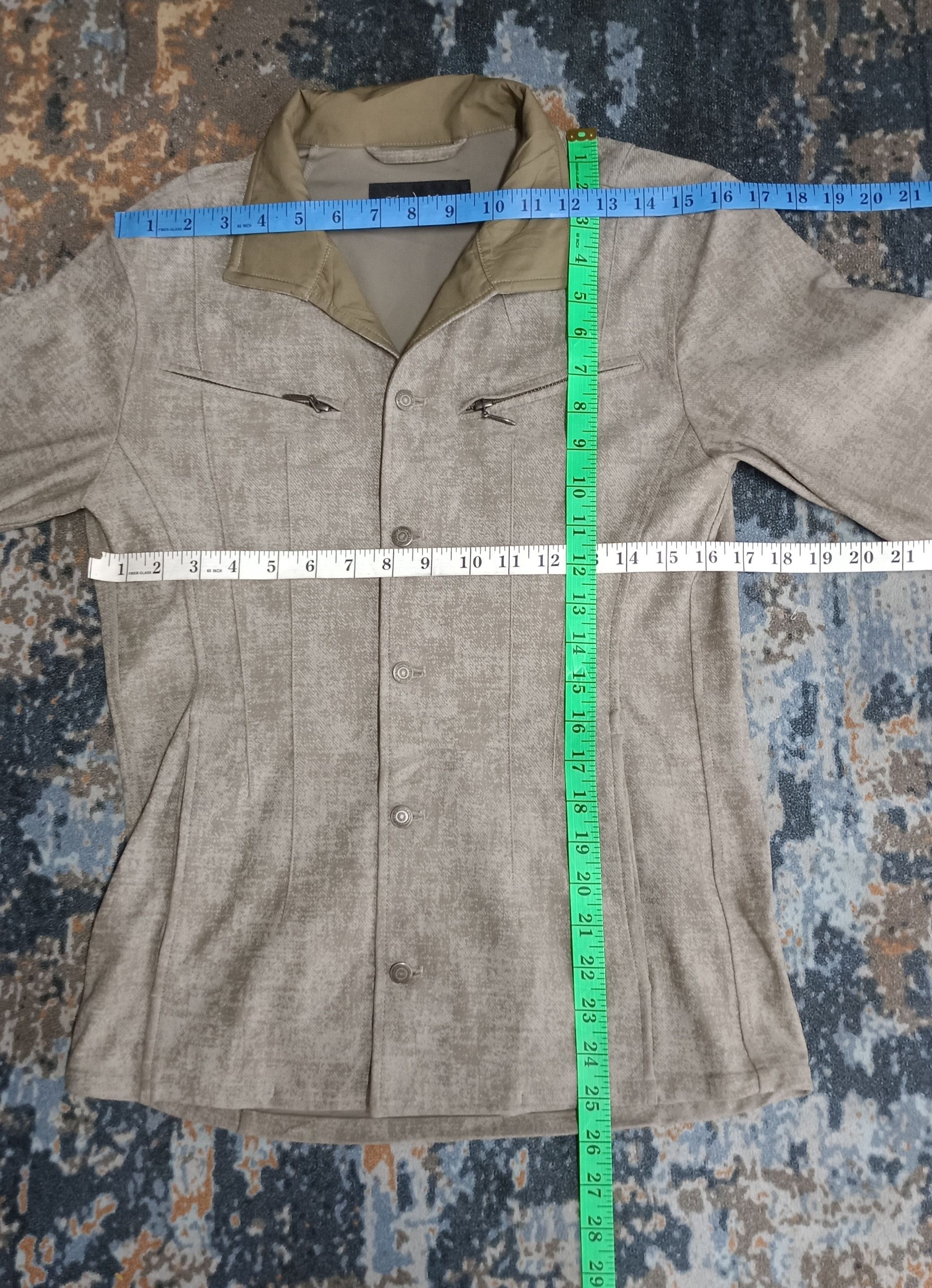 Tornado Mart Tornado Mart High Tension Uneven Denim Stand Blouson Size US M / EU 48-50 / 2 - 16 Thumbnail