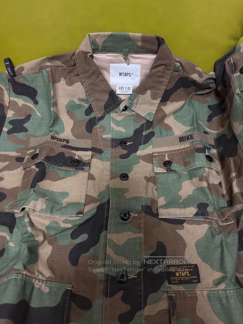 Wtaps Wtaps Four-Pocket Camouflage Jacket Size US M / EU 48-50 / 2 - 2 Thumbnail