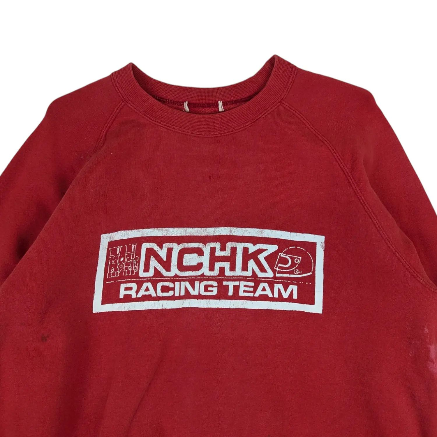 Japanese Brand × Vintage Vintage 80's Japan NCHK Racing Motorsport Mitsubishi Jumper Size US M / EU 48-50 / 2 - 10 Thumbnail