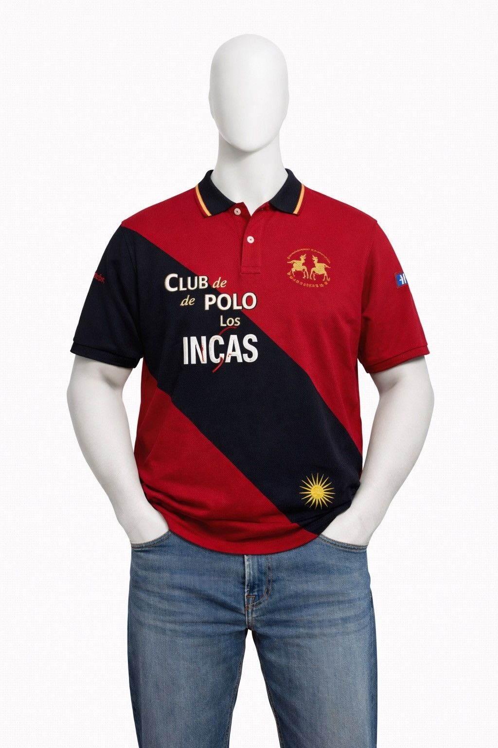 La Martina La Martina Luxury Polo Shirt Size L Vintage Size US L / EU 52-54 / 3 - 1 Thumbnail