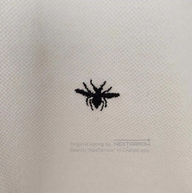 Dior Dior White Cotton Men's Polo Shirt . Size US L / EU 52-54 / 3 - 4 Thumbnail