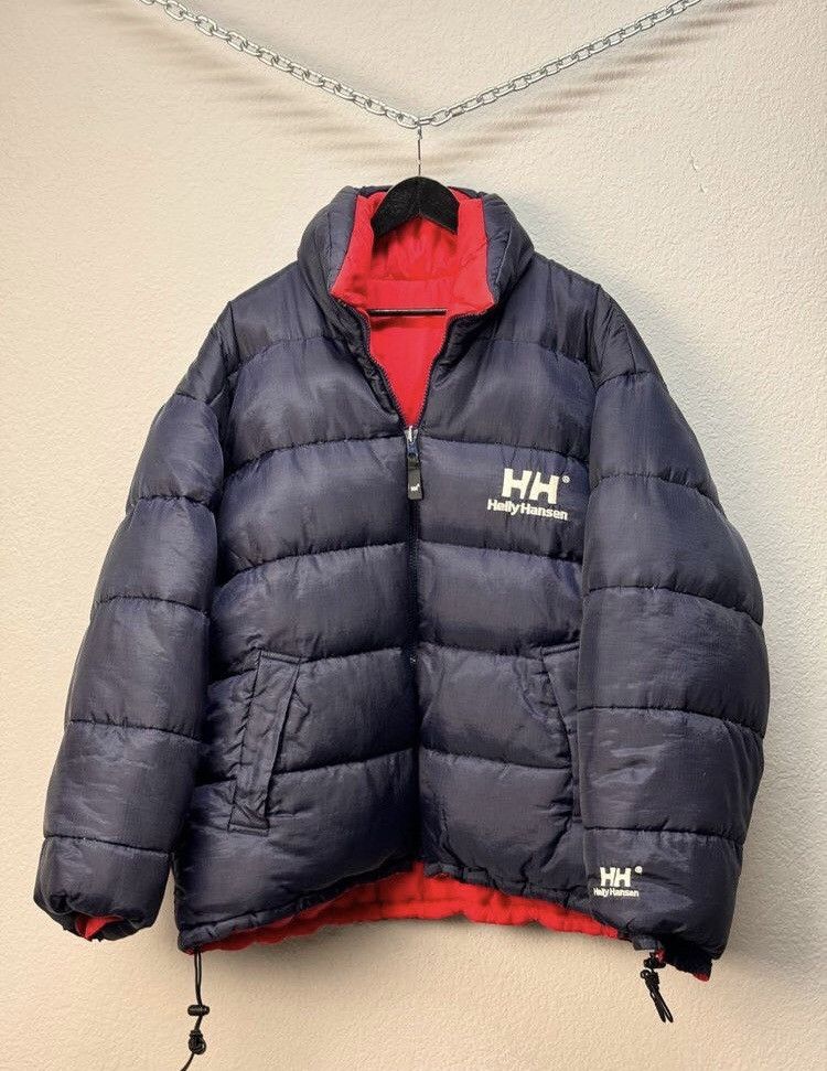Helly Hansen × Vintage Vintage Helly Hansen Vintage Puffer Down Jacket Reversible Size US XL / EU 56 / 4 - 1 Thumbnail