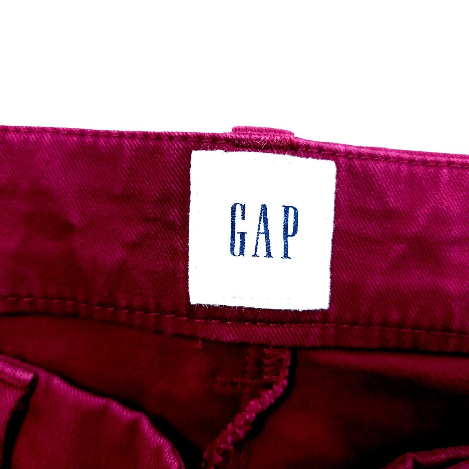 Gap Gap Acai Berry Purple Signature Skinny Ankle Khaki Chino Pan Size 28" / US 6 / IT 42 - 4 Thumbnail